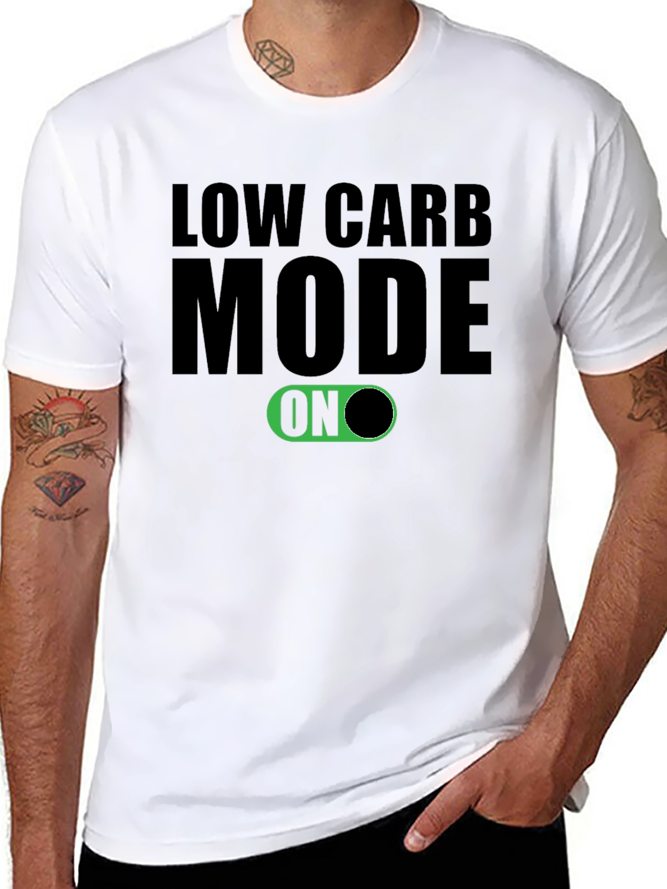 Low Carb Mode On T-Shirt