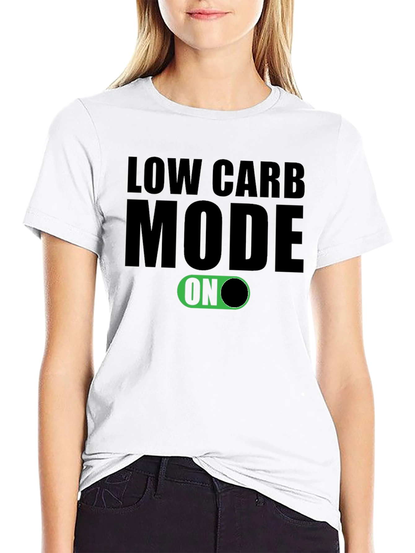 Low Carb Mode On T-Shirt