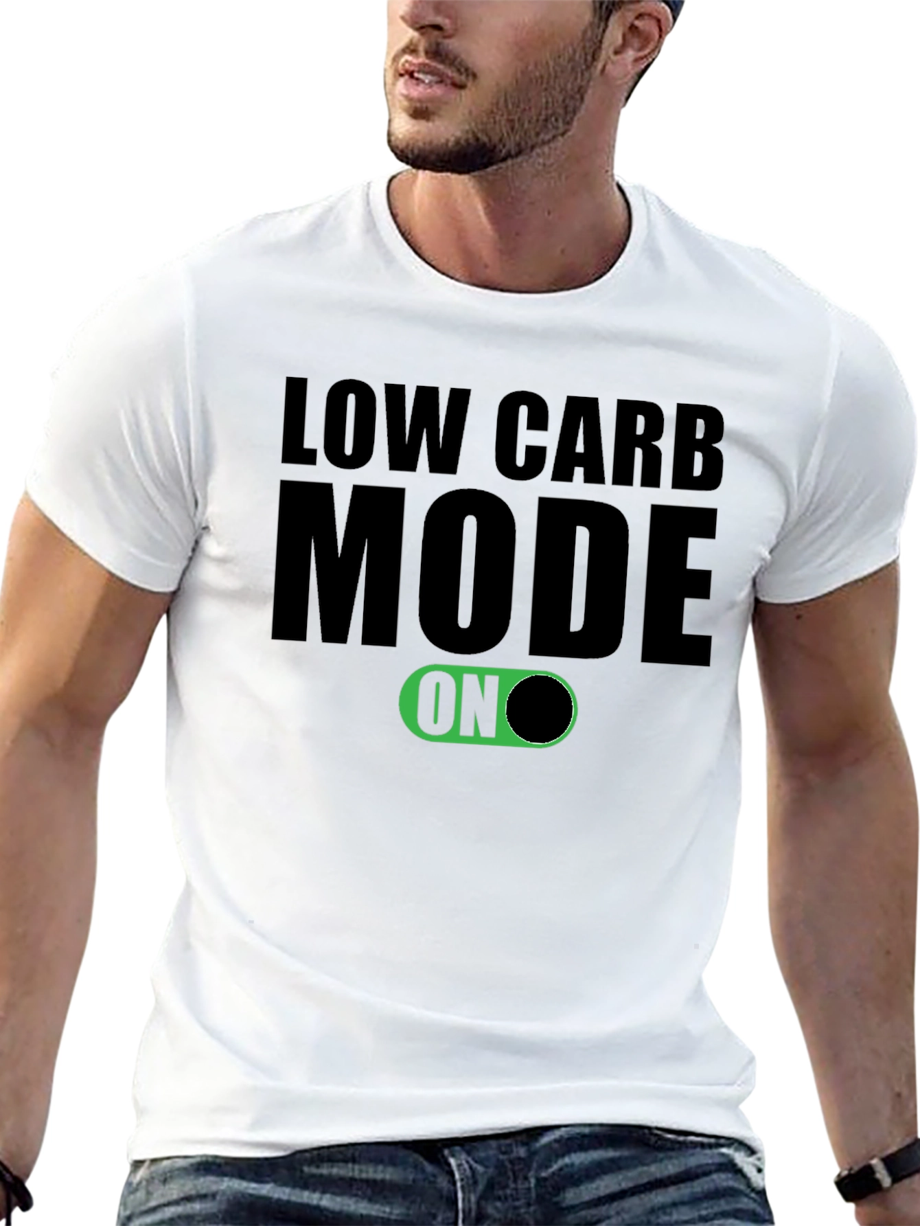 Low Carb Mode On T-Shirt