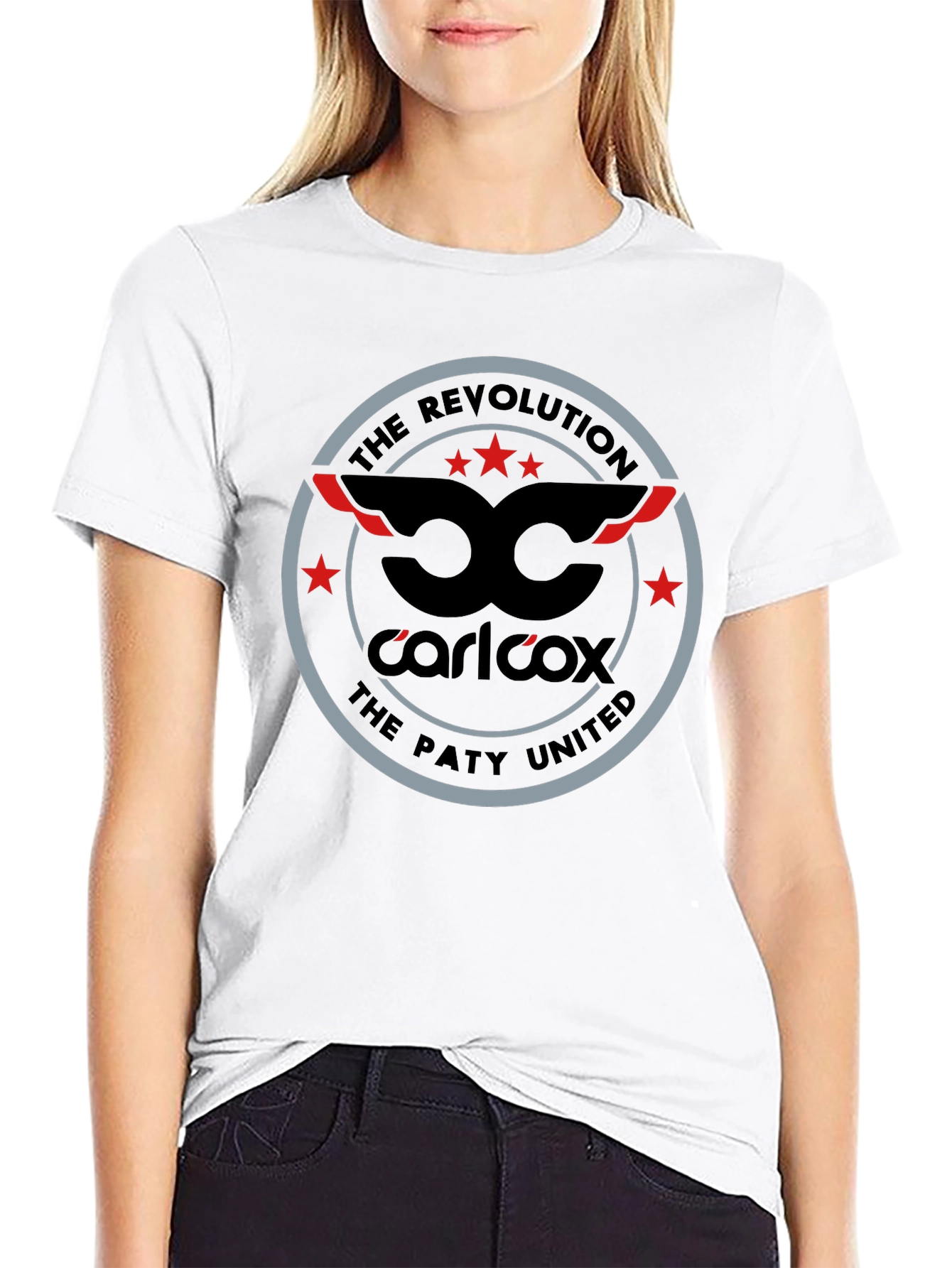 Carl Cox Revolution T-Shirt - Black Cotton Graphic Tee