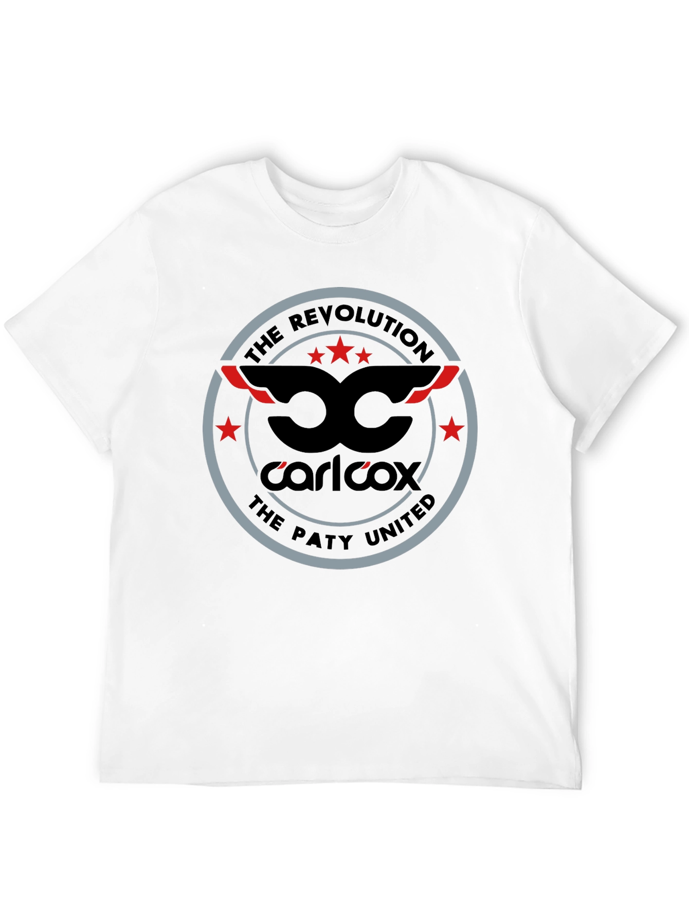 Carl Cox Revolution T-Shirt - Black Cotton Graphic Tee
