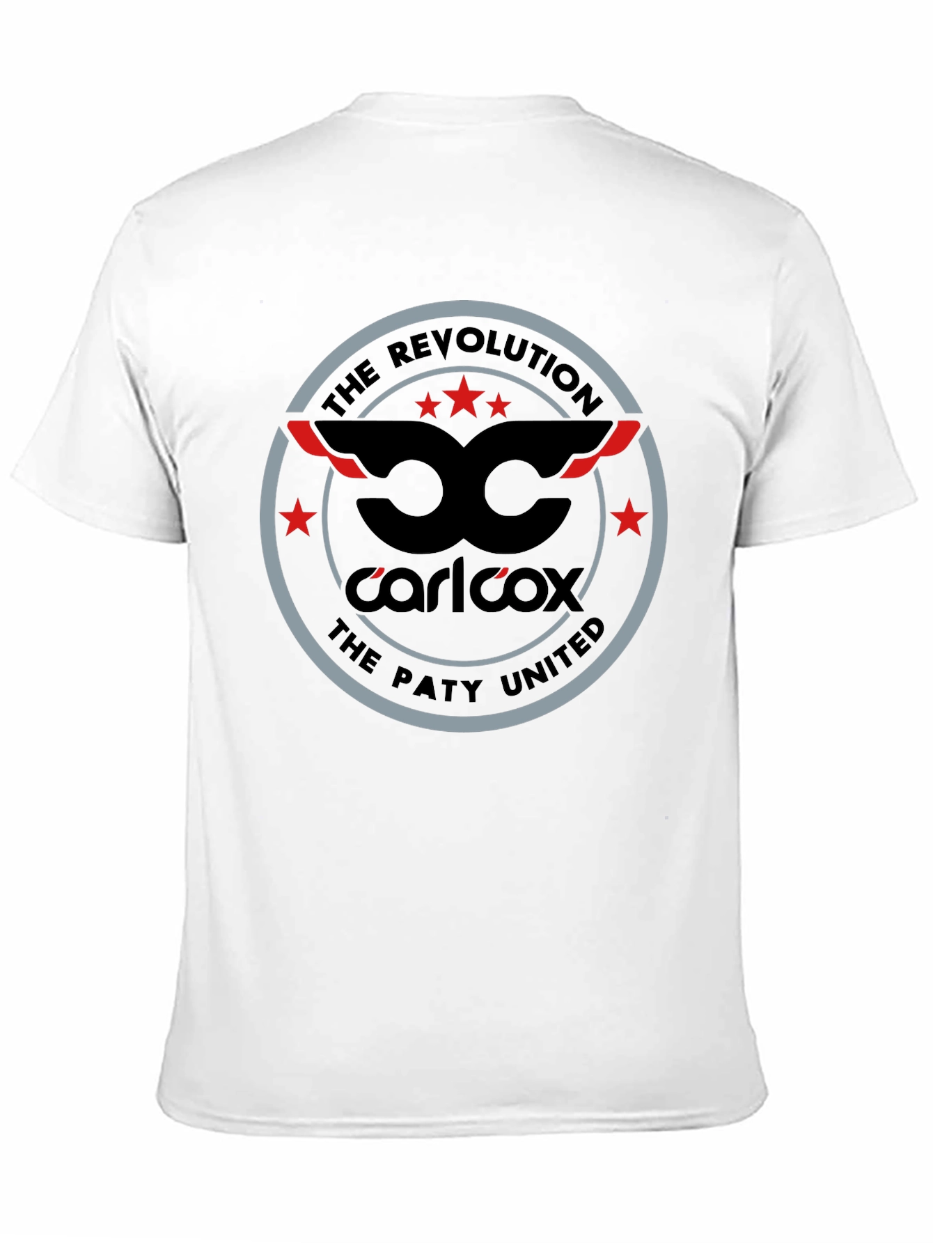 Carl Cox Revolution T-Shirt - Black Cotton Graphic Tee