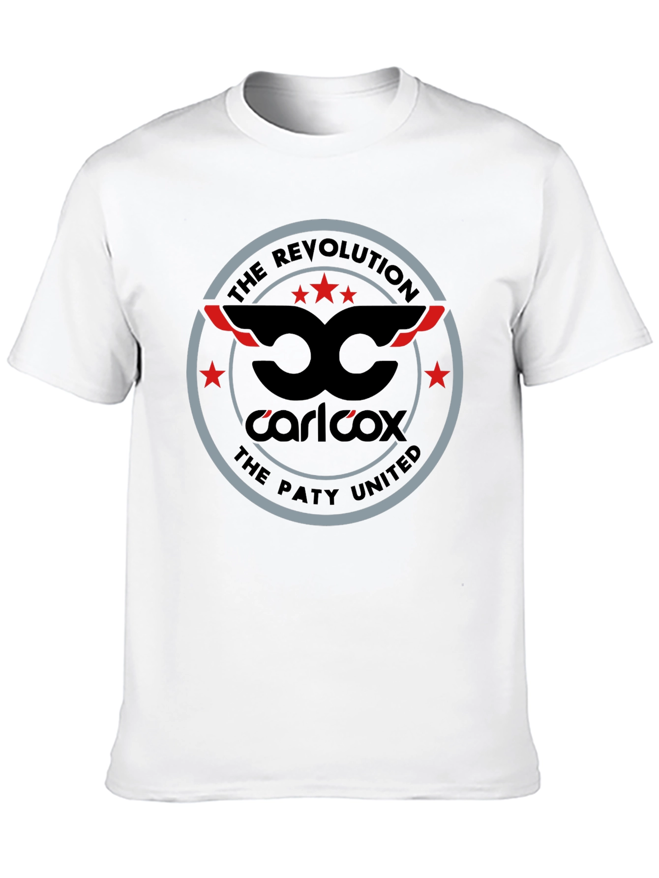 Carl Cox Revolution T-Shirt - Black Cotton Graphic Tee
