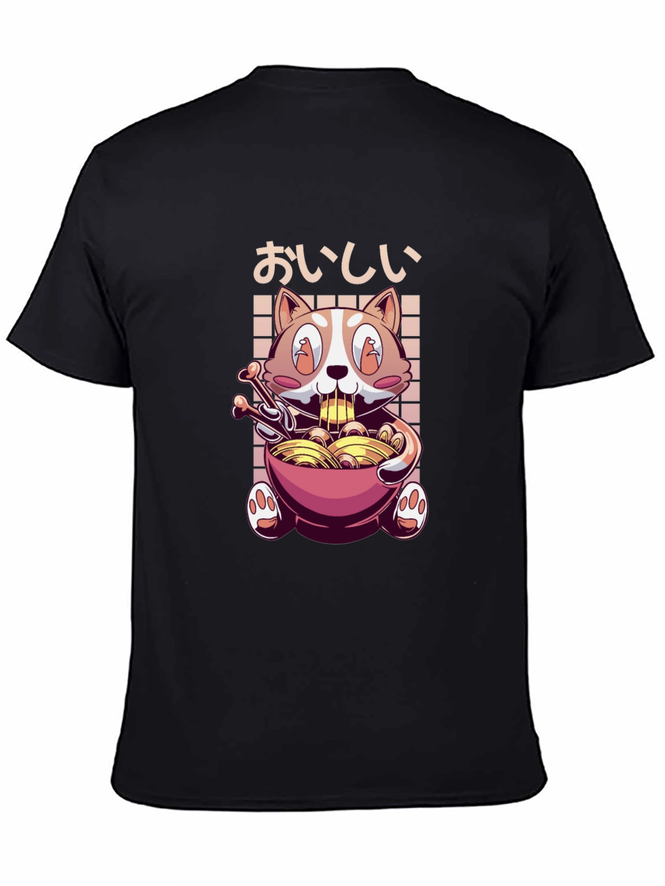 Ramen Cat T-Shirt - Kawaii Noodle Lover Tee
