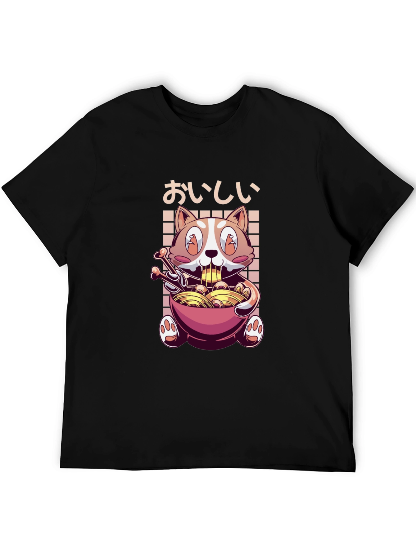 Ramen Cat T-Shirt - Kawaii Noodle Lover Tee