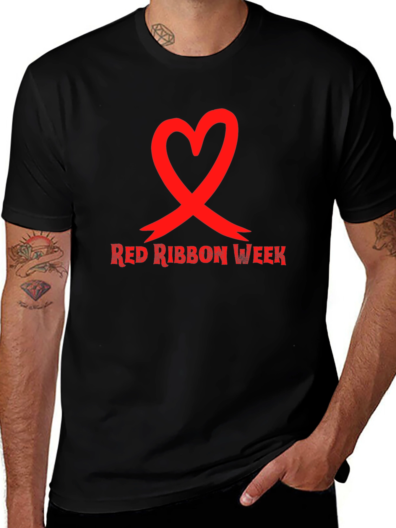 Red Ribbon Week Awareness Tee
