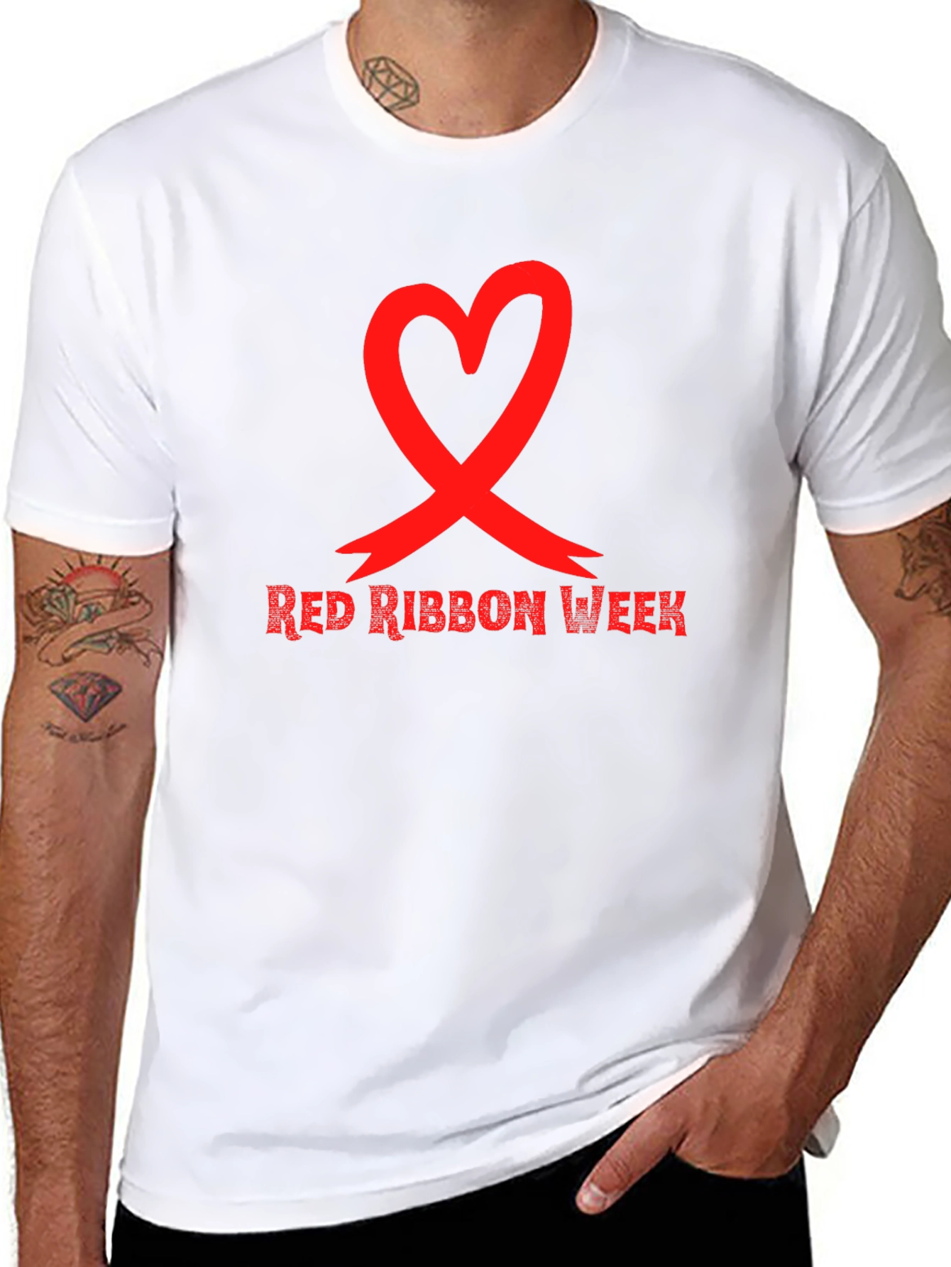 Red Ribbon Week Awareness Tee
