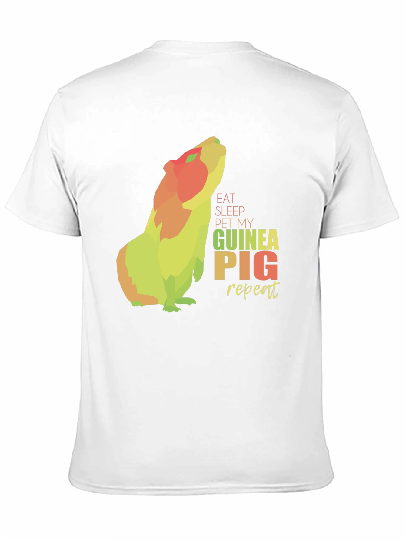 Eat Sleep Pet My Guinea Pig Repeat T-Shirt