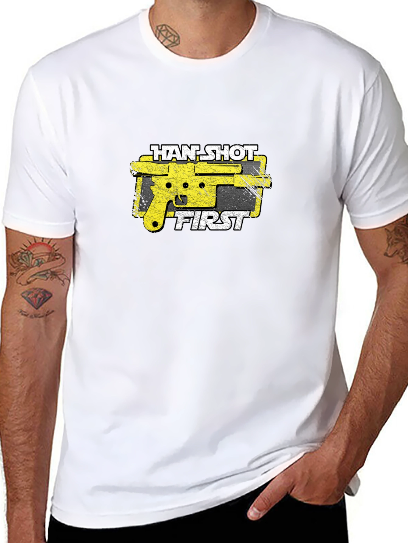 Han Shot First T-Shirt - Graphic Tee
