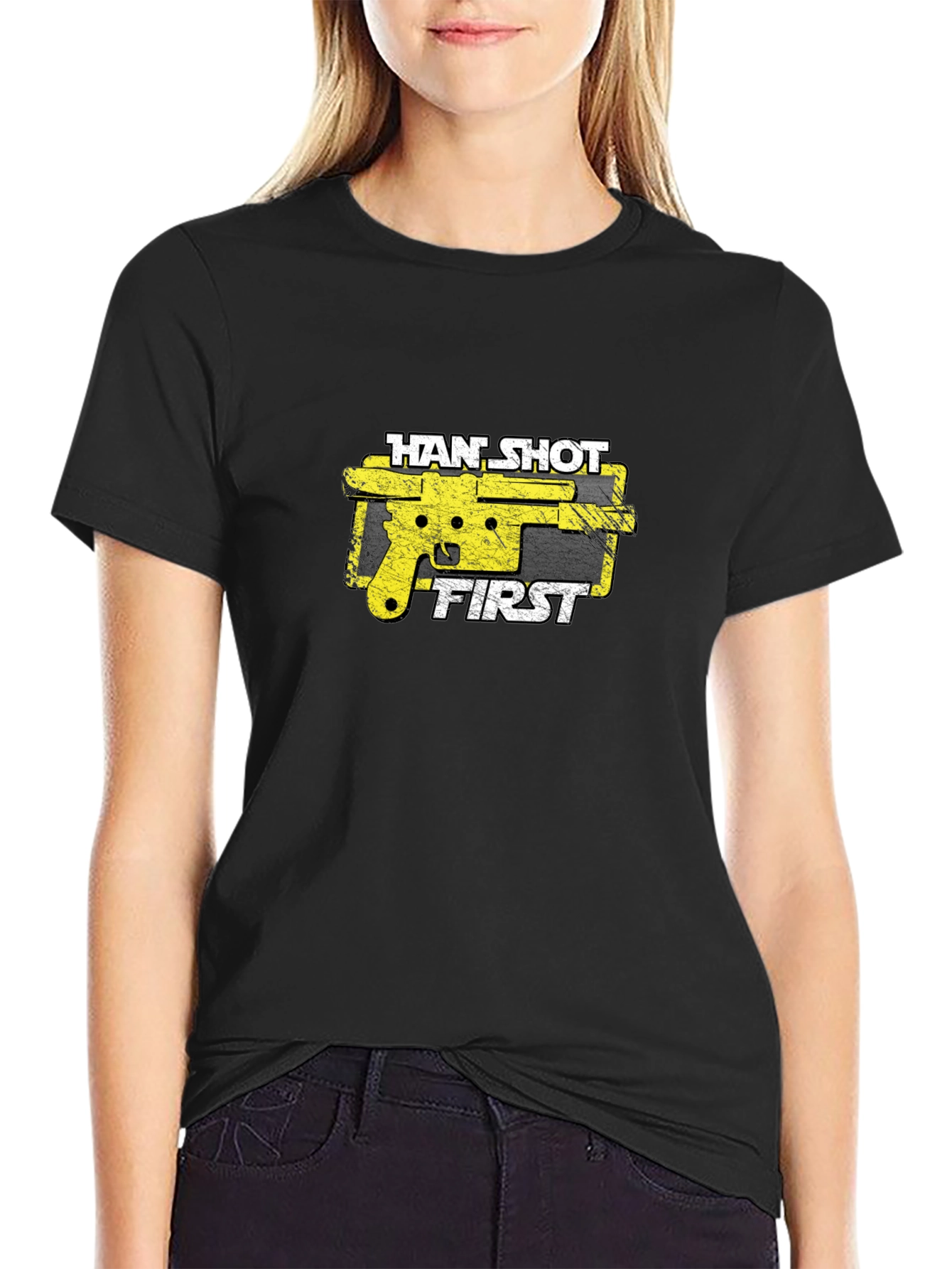 Han Shot First T-Shirt - Graphic Tee