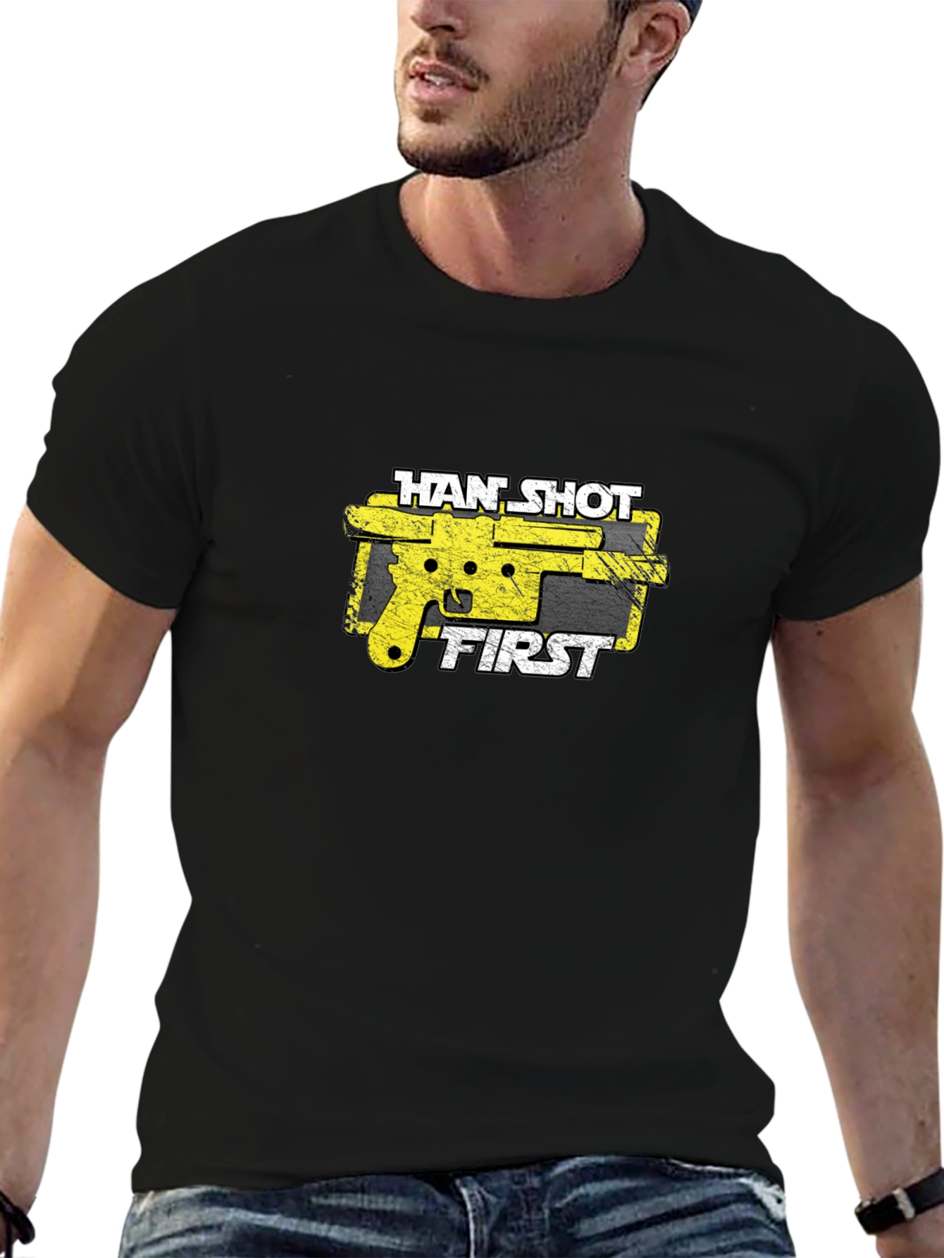 Han Shot First T-Shirt - Graphic Tee
