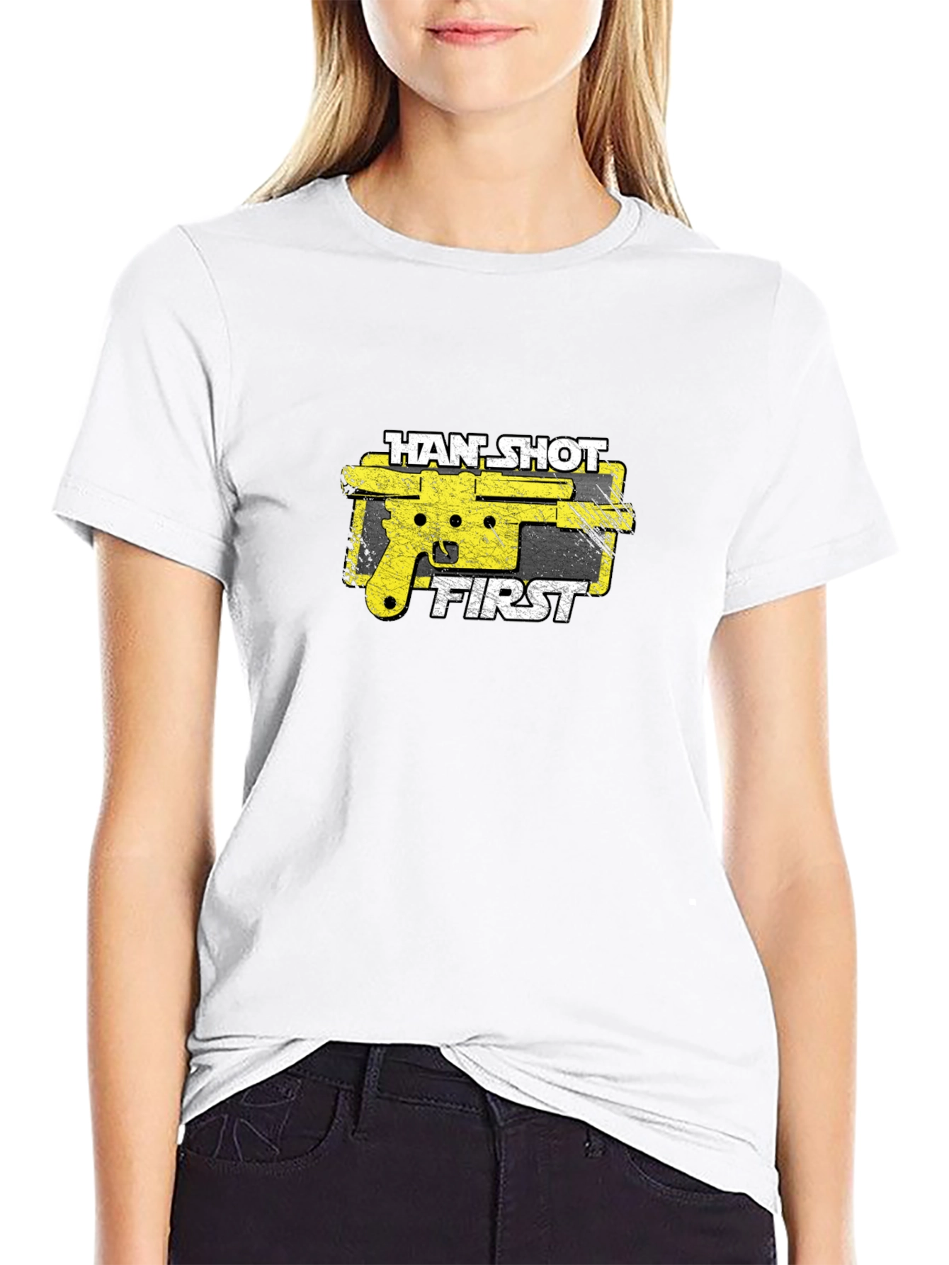 Han Shot First T-Shirt - Graphic Tee