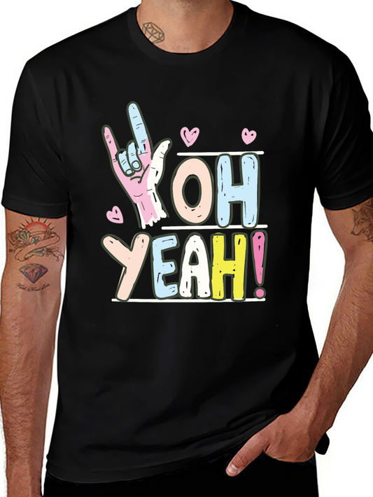 Oh Yeah! ASL Sign Language T-Shirt