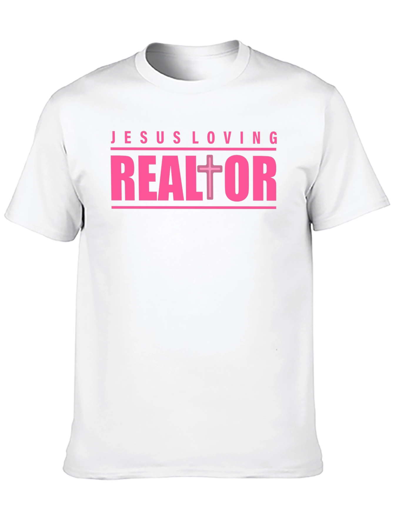 Jesus Loving Realtor Graphic T-Shirt