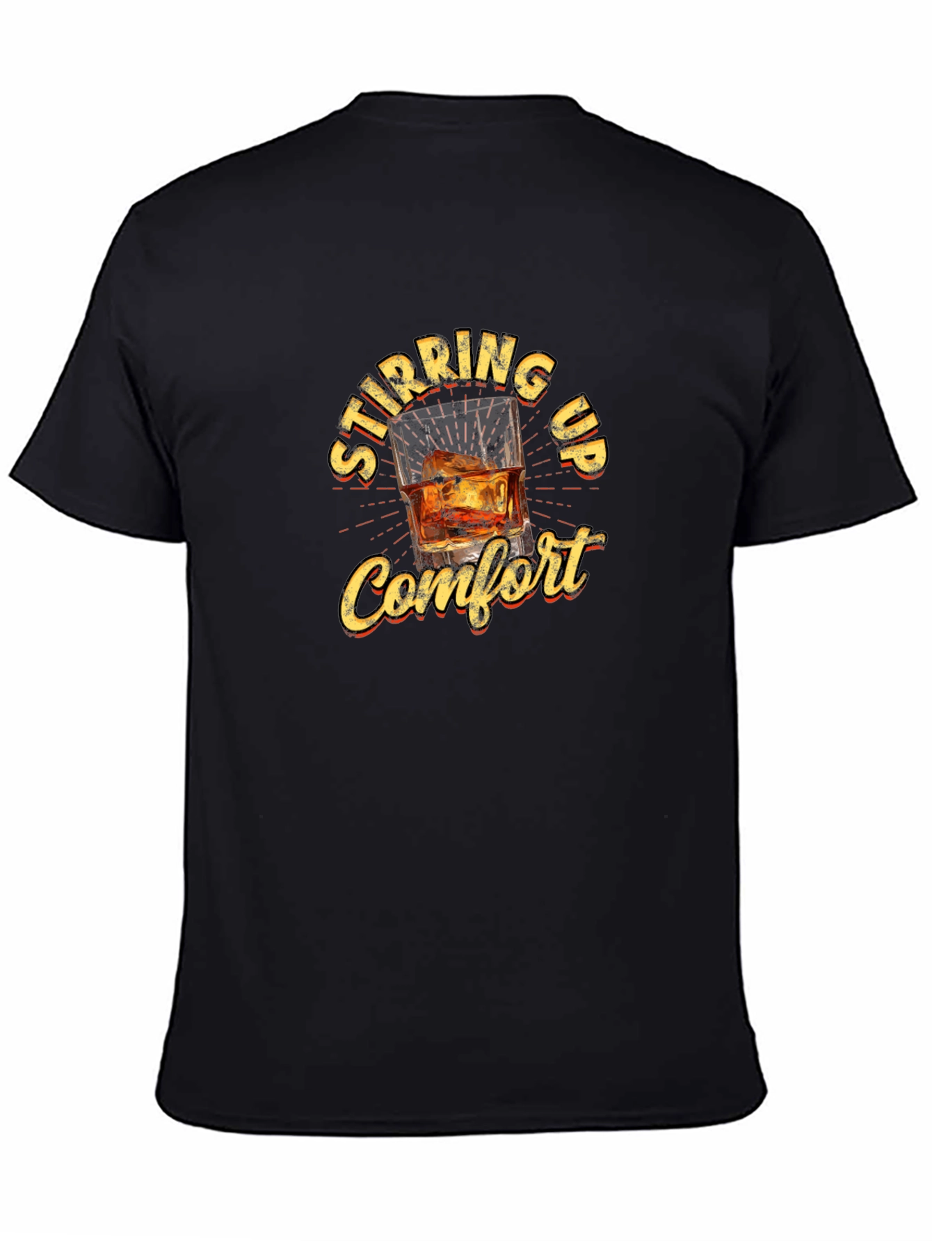 Stirring Up Comfort Whiskey Graphic T-Shirt