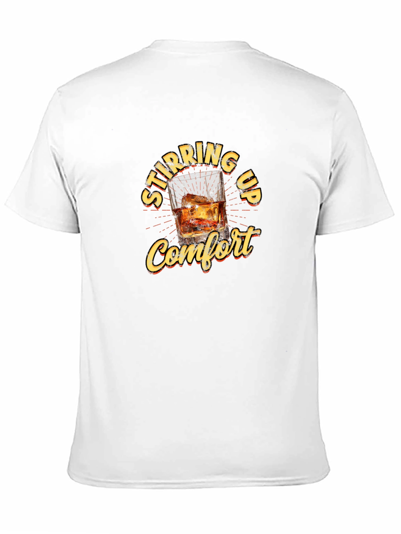 Stirring Up Comfort Whiskey Graphic T-Shirt