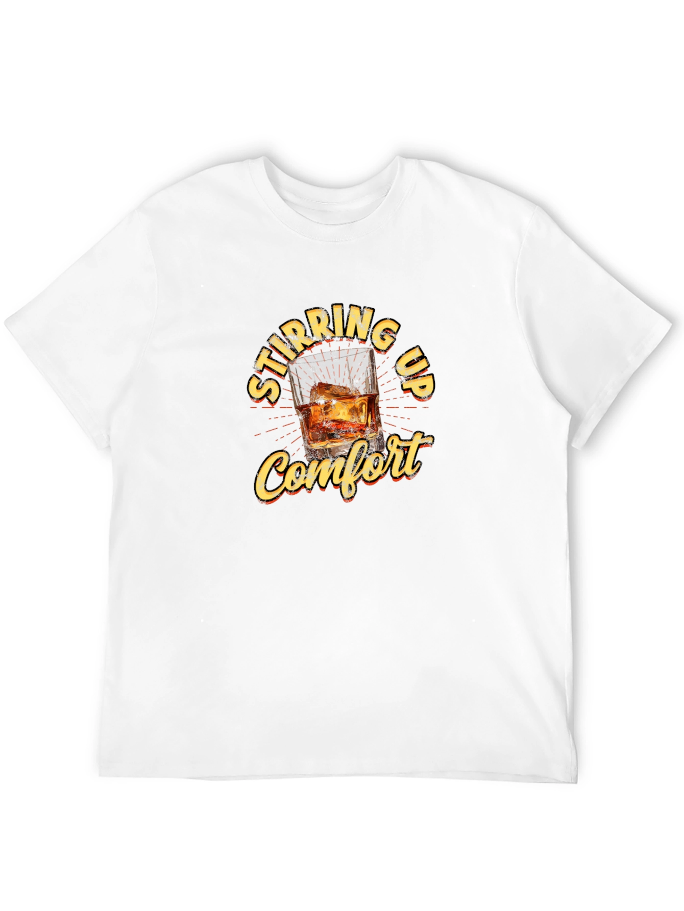 Stirring Up Comfort Whiskey Graphic T-Shirt