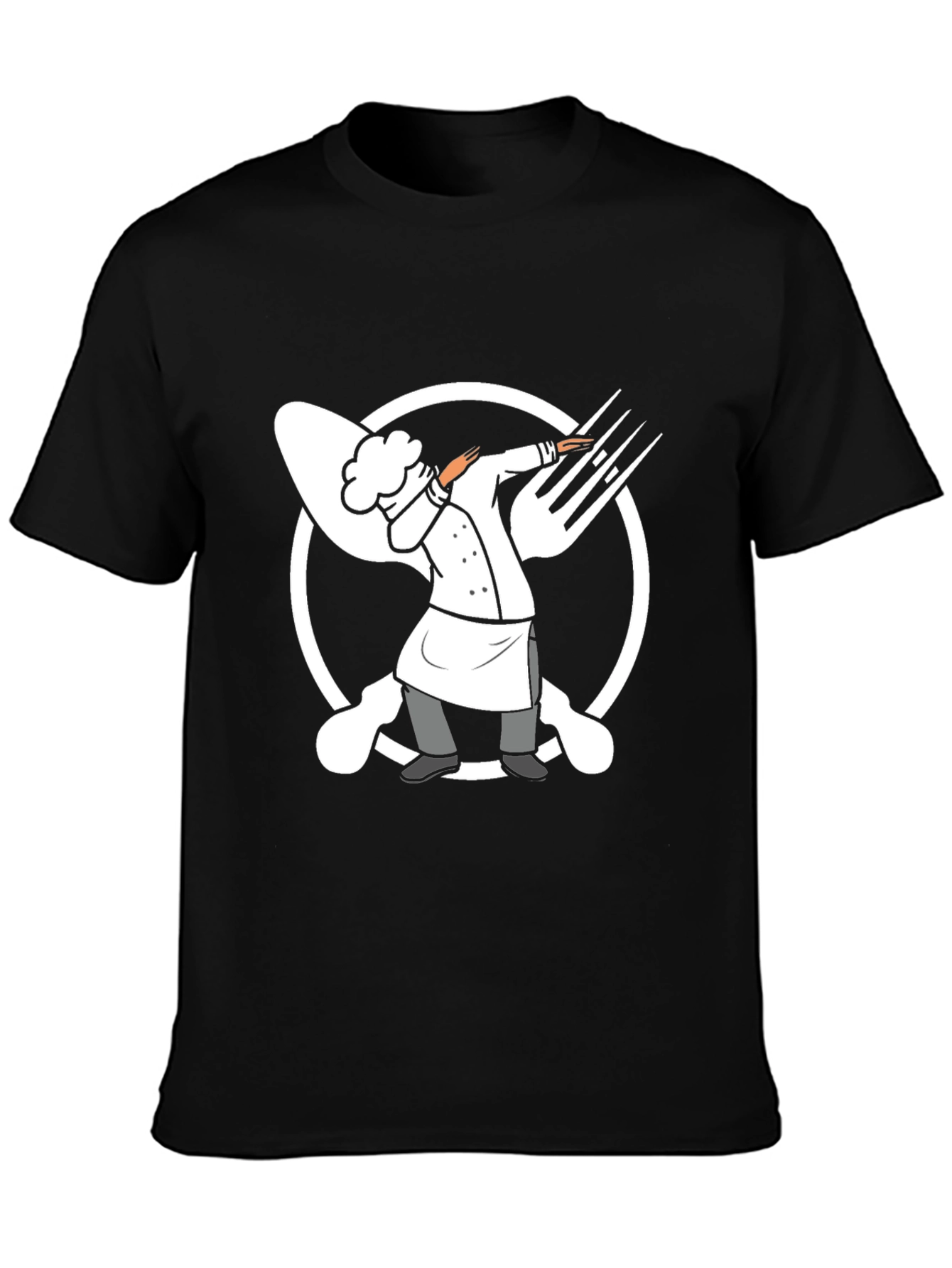 Dabbing Chef T-Shirt - Funny Cook Tee