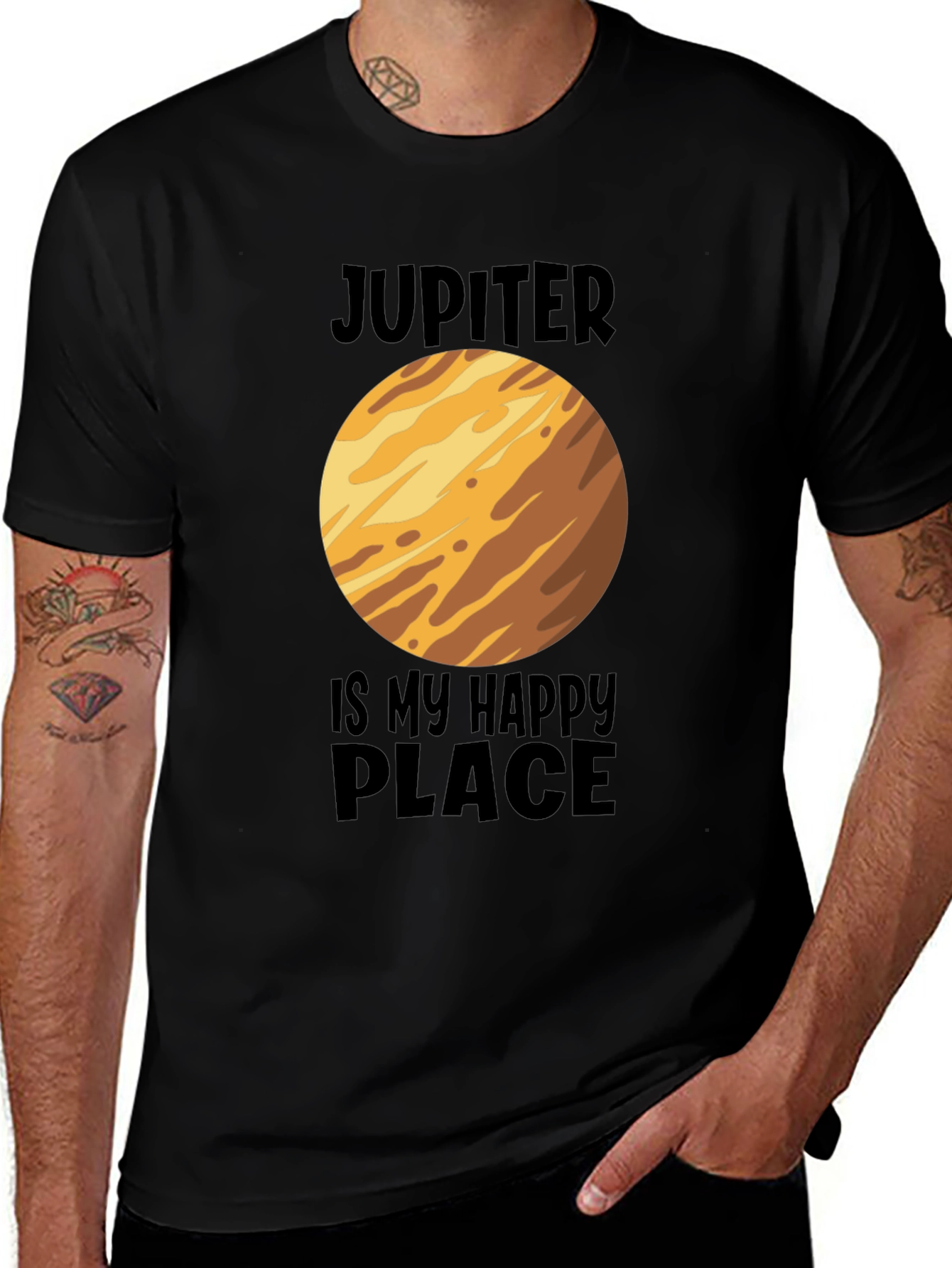 Jupiter My Happy Place Graphic Tee