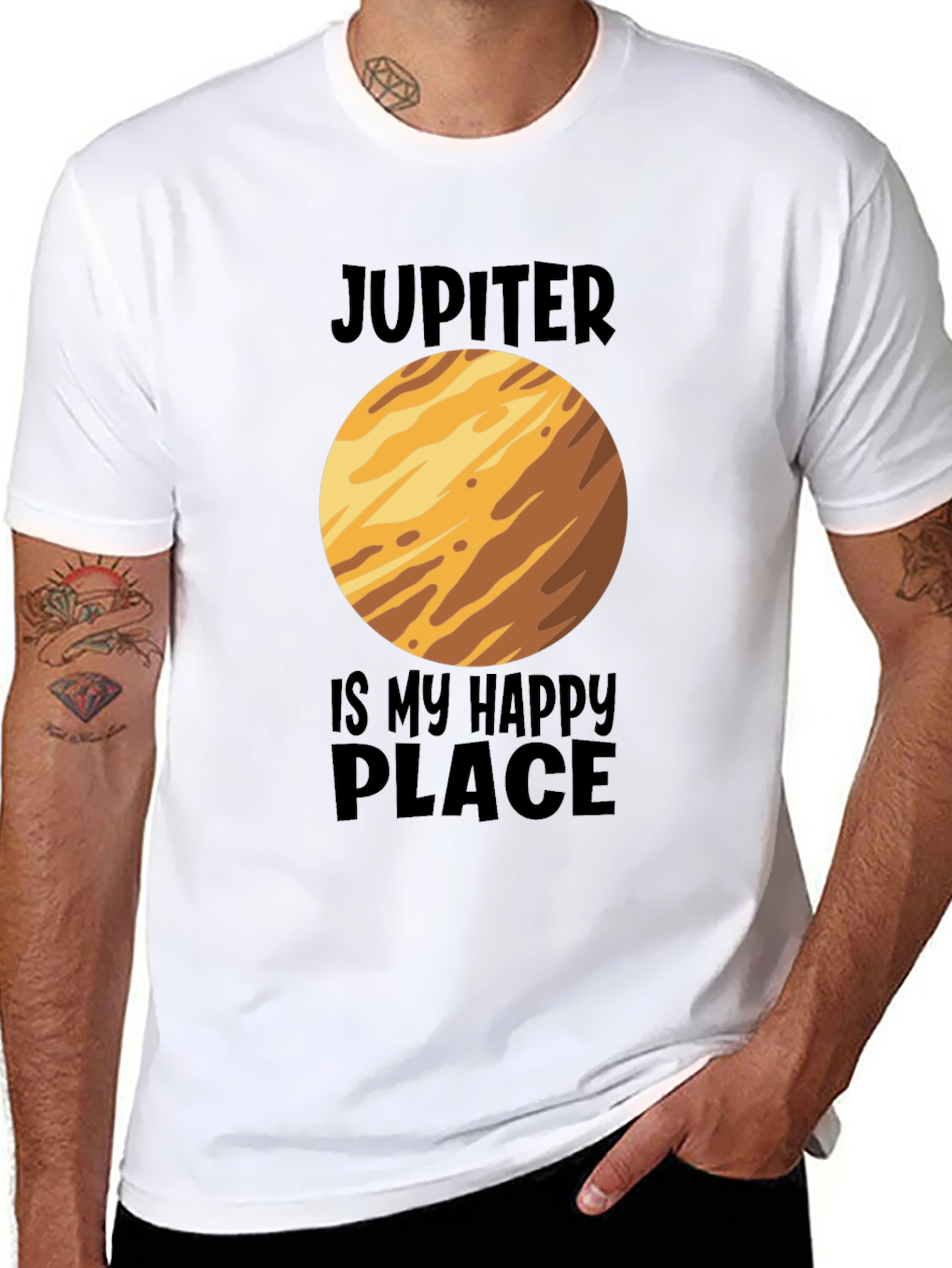 Jupiter My Happy Place Graphic Tee