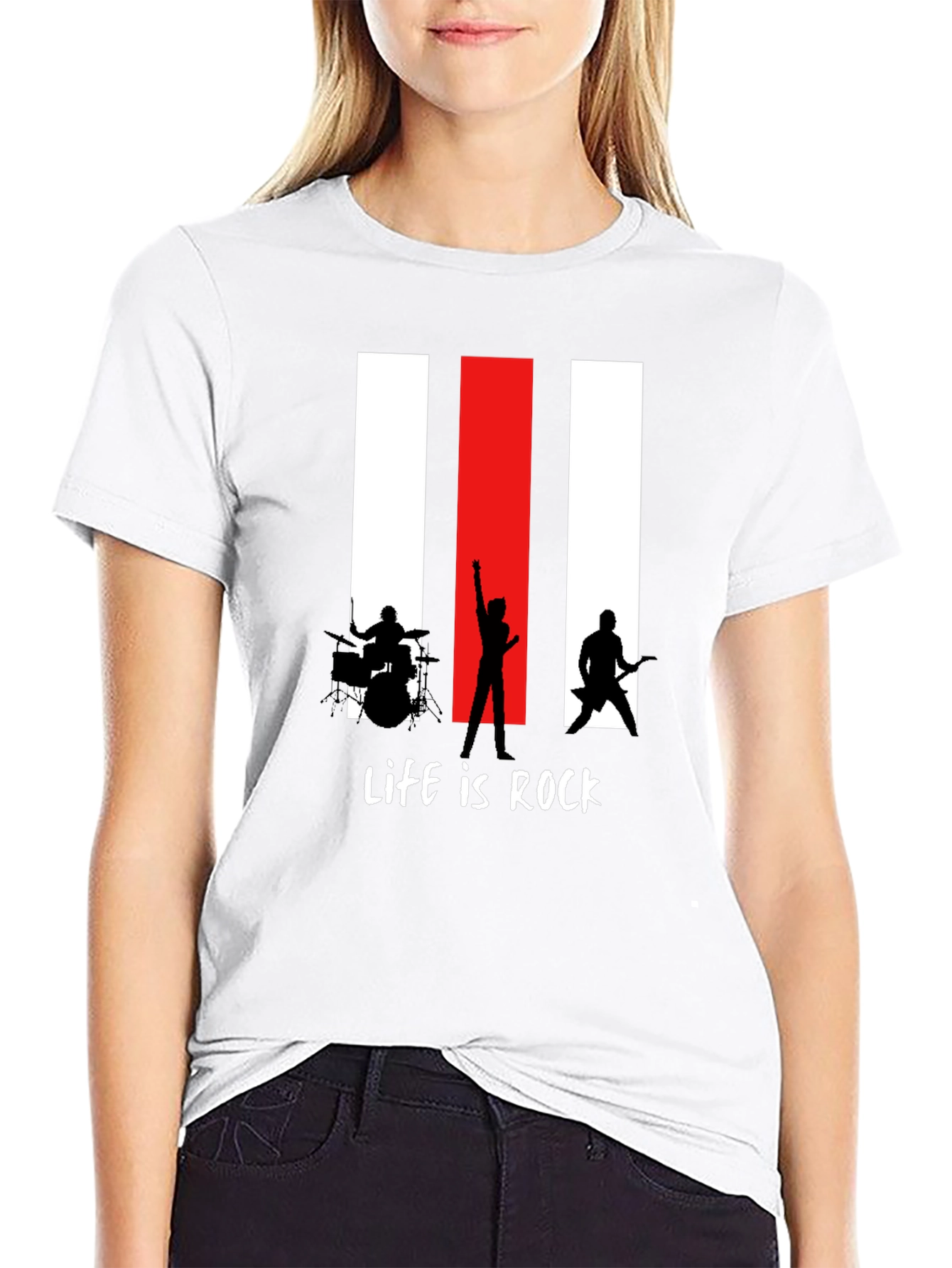 Life is Rock Band T-Shirt