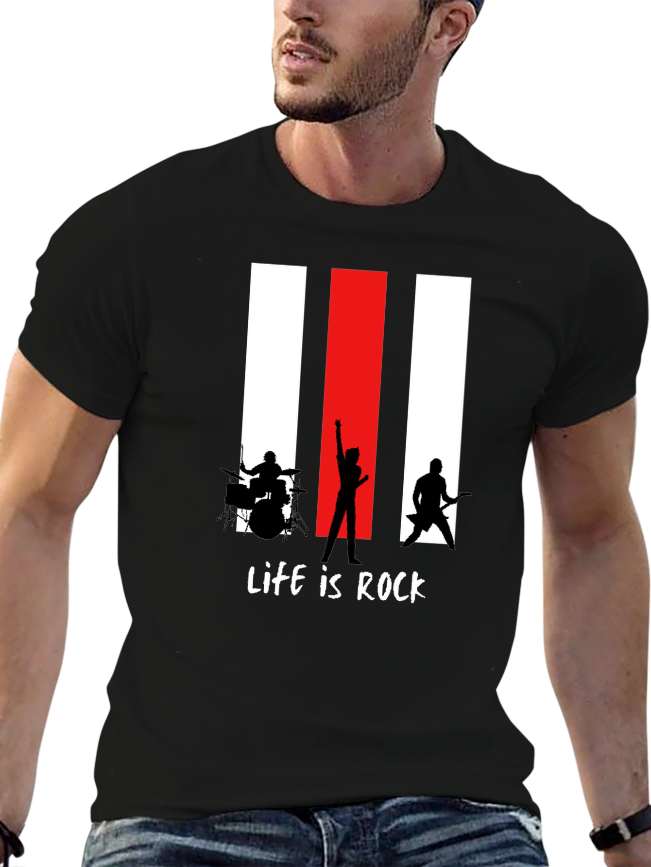 Life is Rock Band T-Shirt