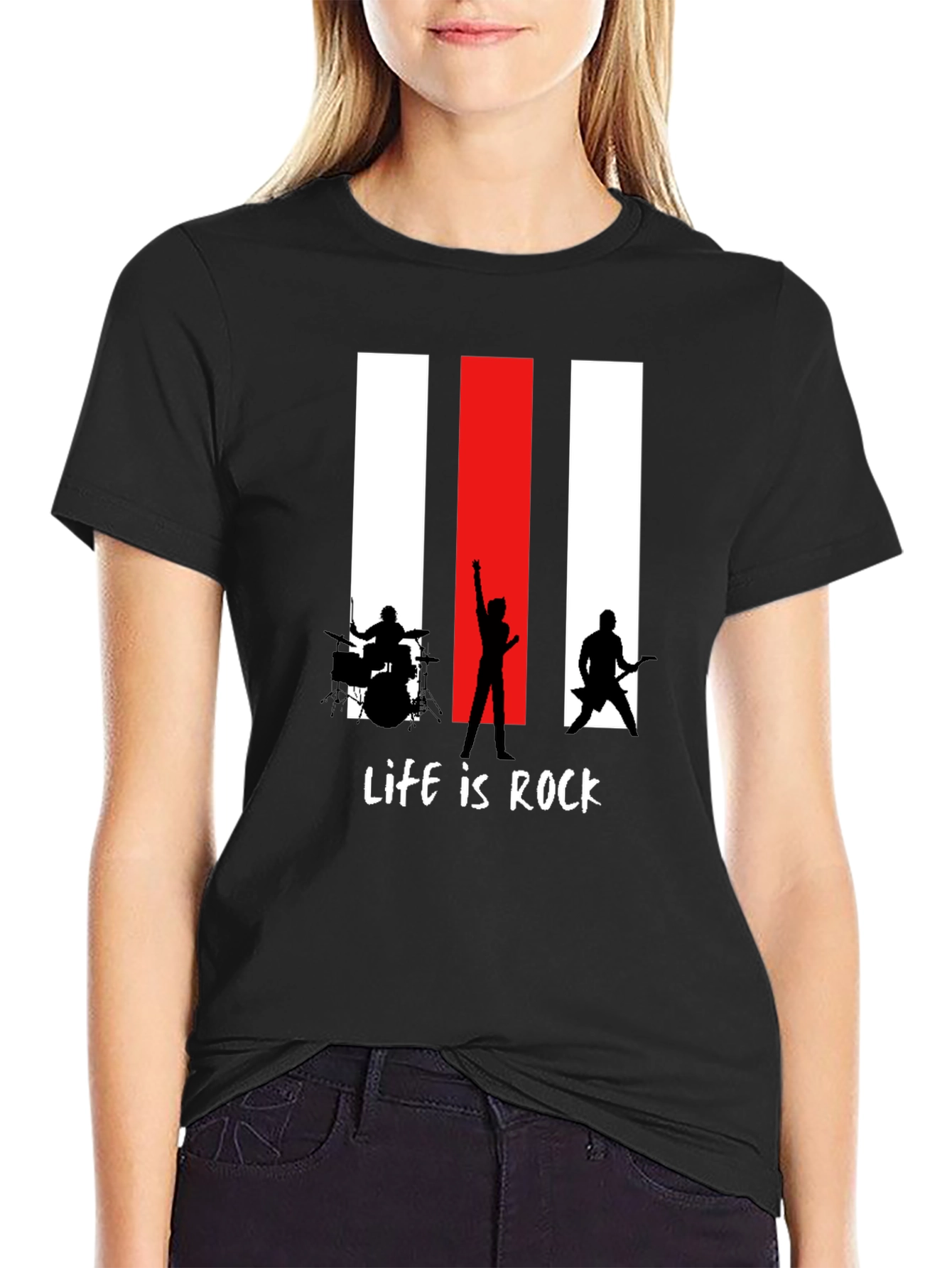 Life is Rock Band T-Shirt