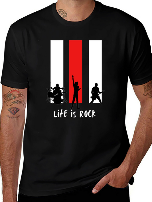 Life is Rock Band T-Shirt