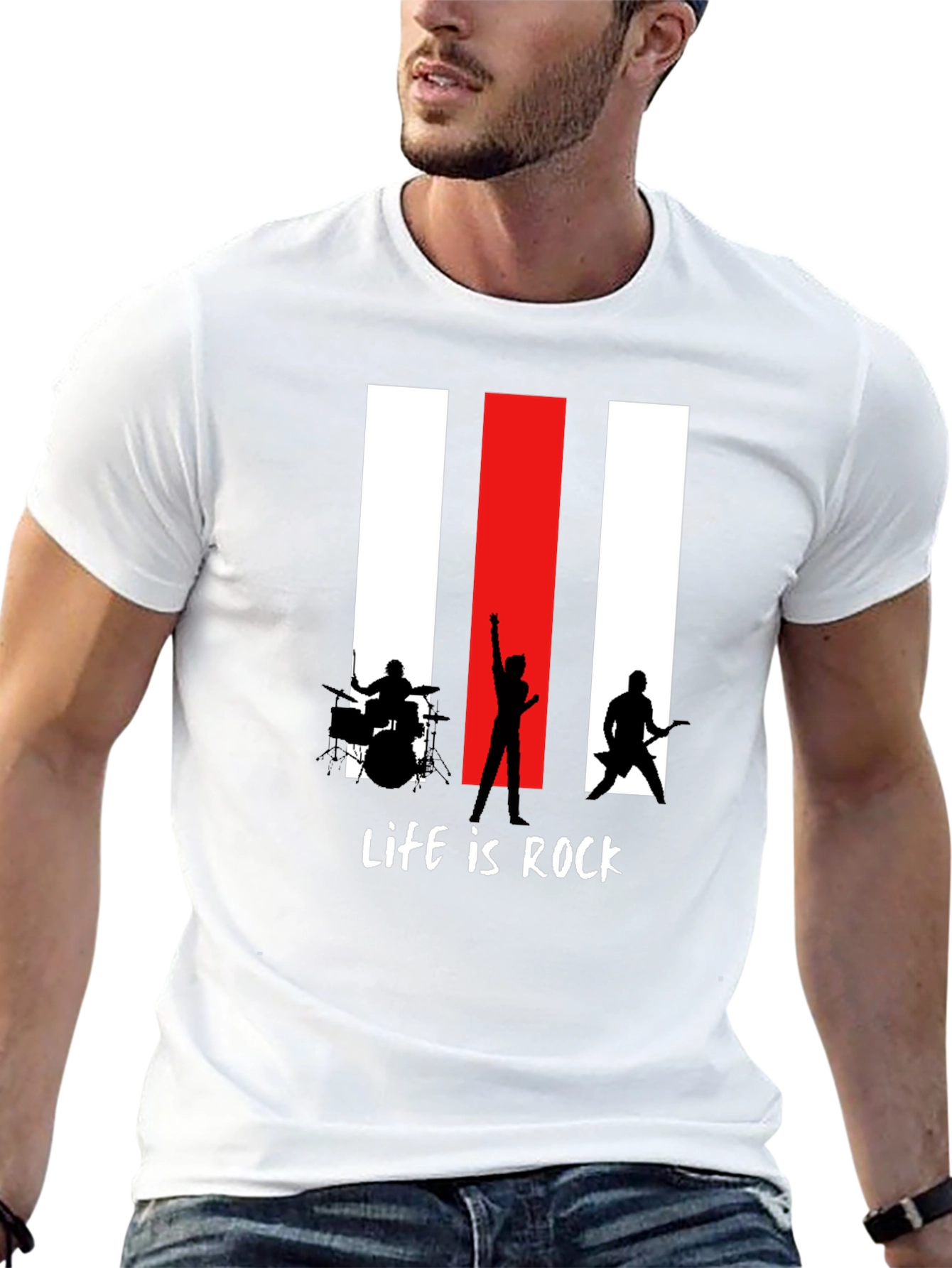 Life is Rock Band T-Shirt