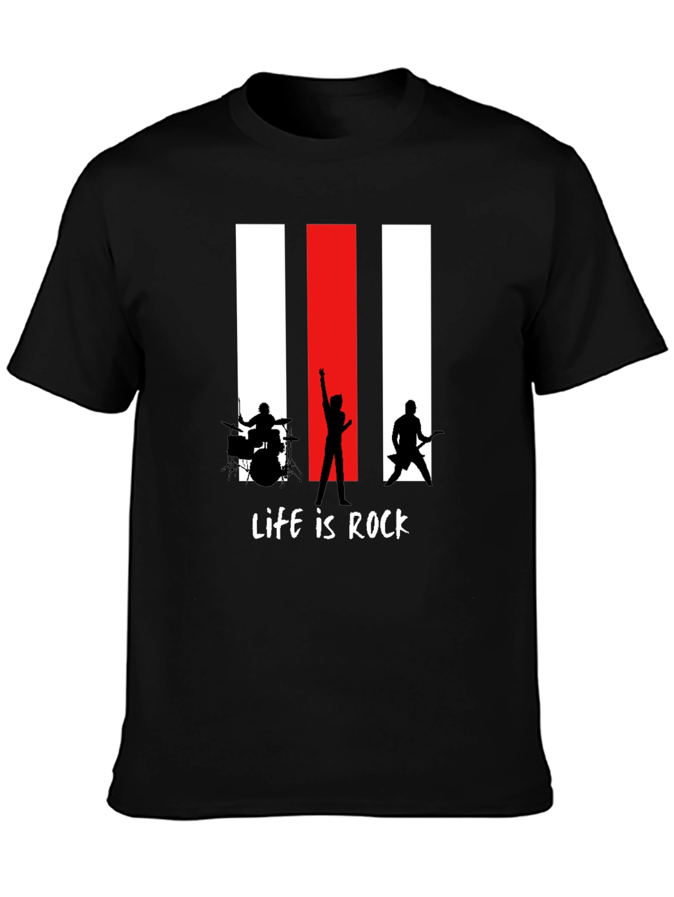 Life is Rock Band T-Shirt
