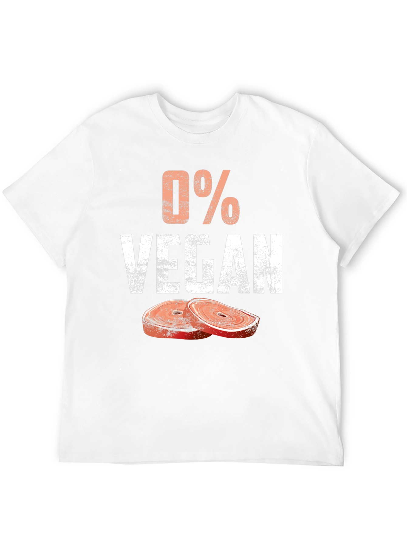 0% Vegan Funny Meat Lover T-Shirt