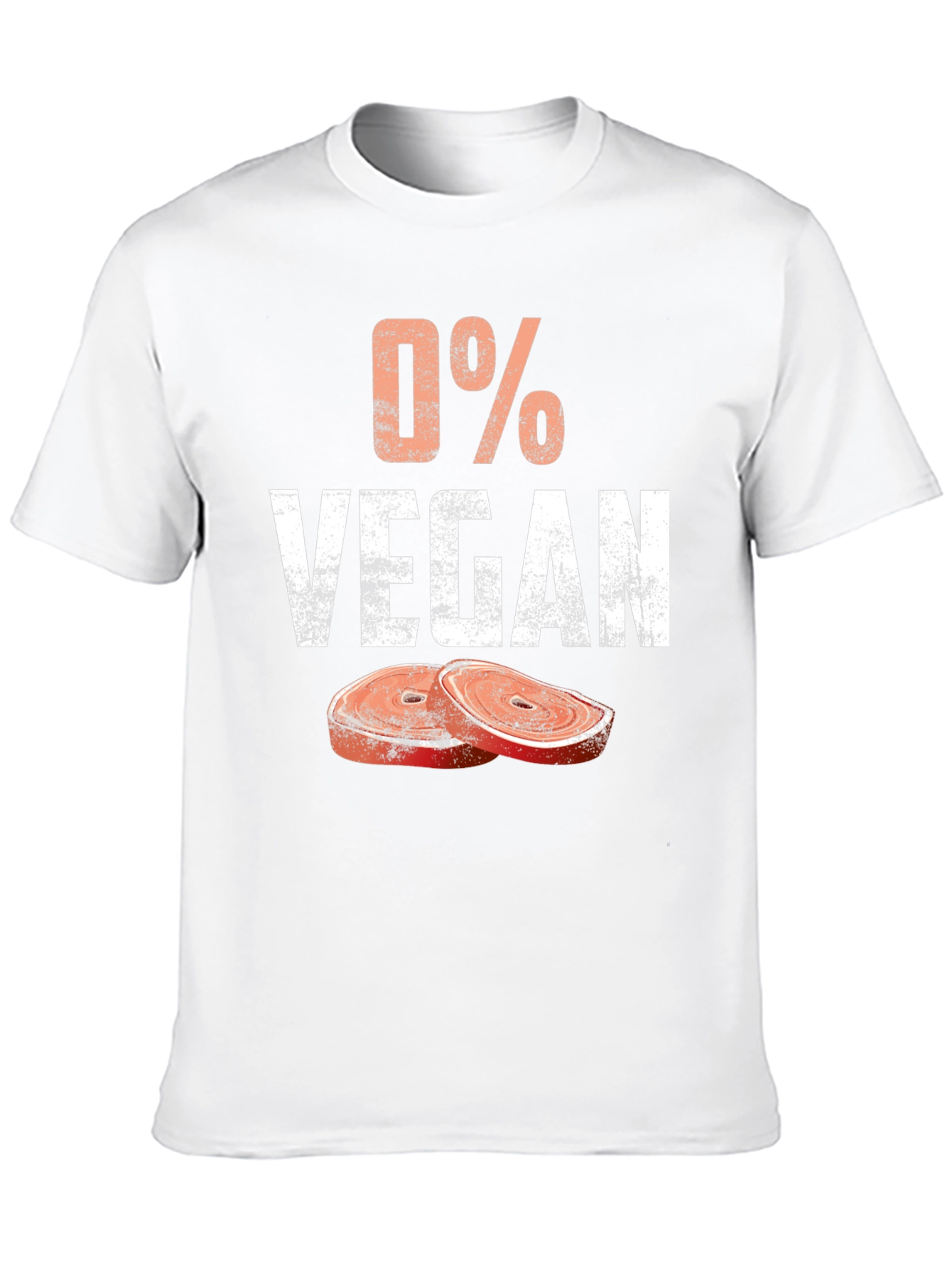 0% Vegan Funny Meat Lover T-Shirt