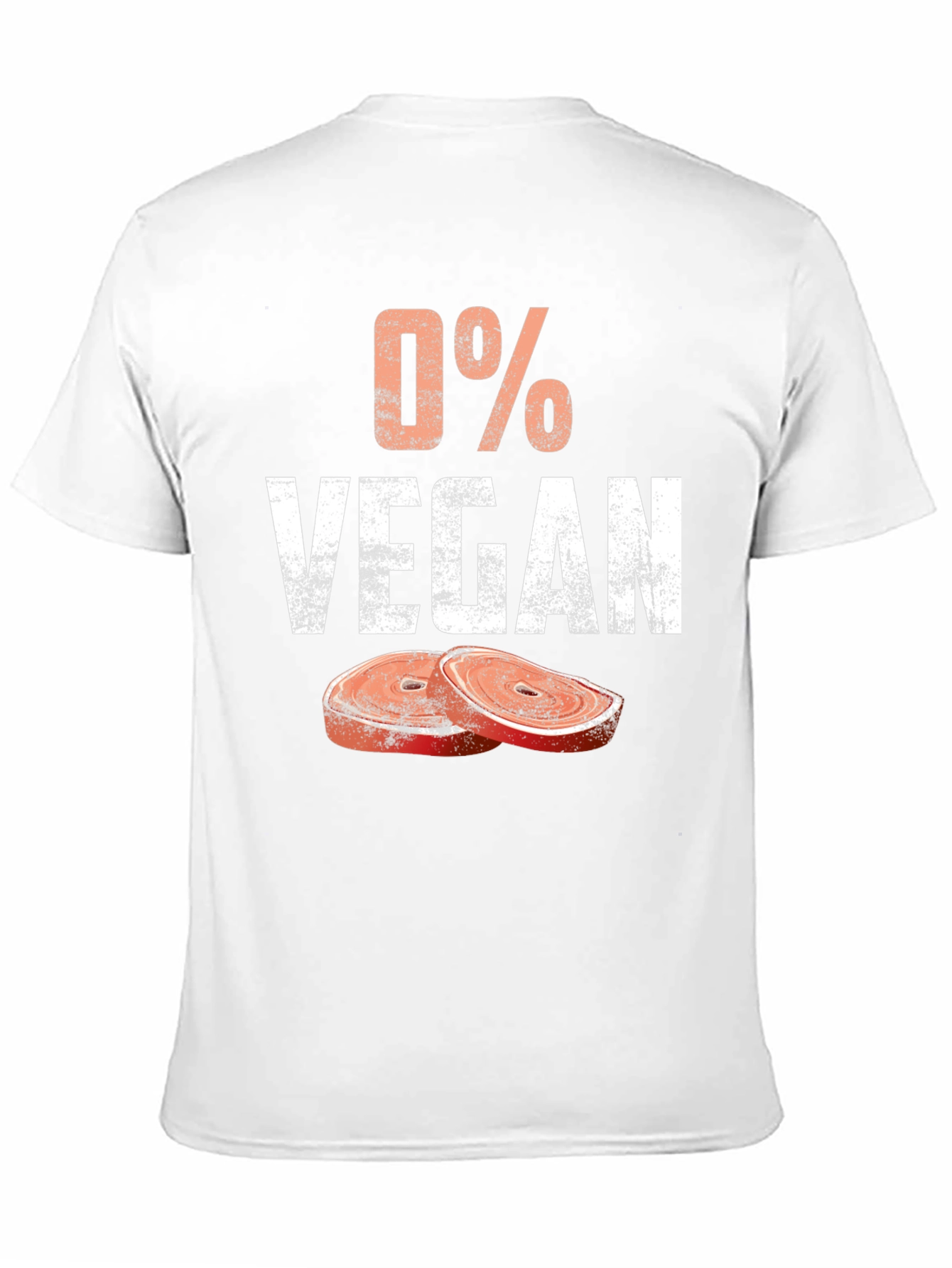 0% Vegan Funny Meat Lover T-Shirt