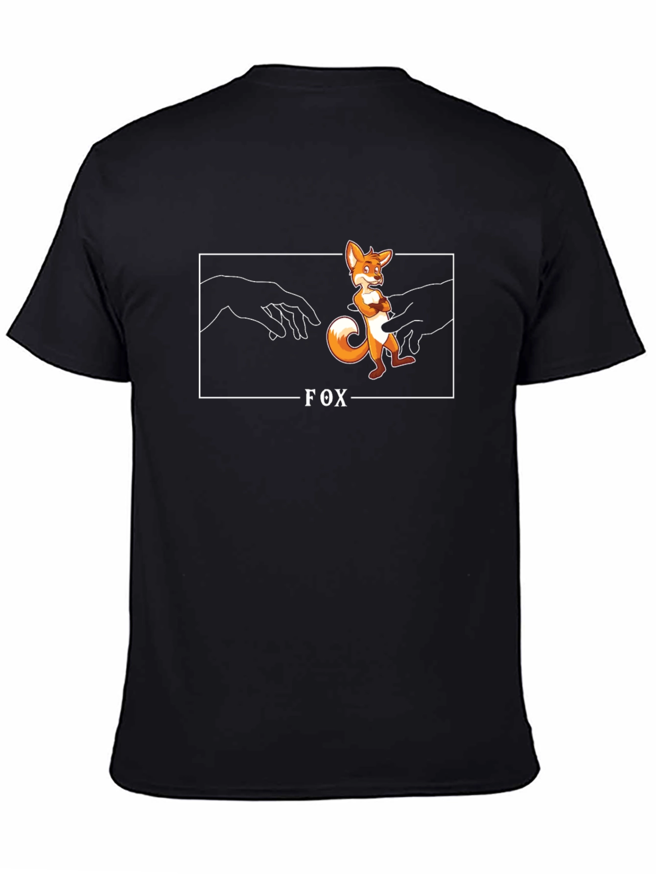 Fox Creation Parody Graphic T-Shirt