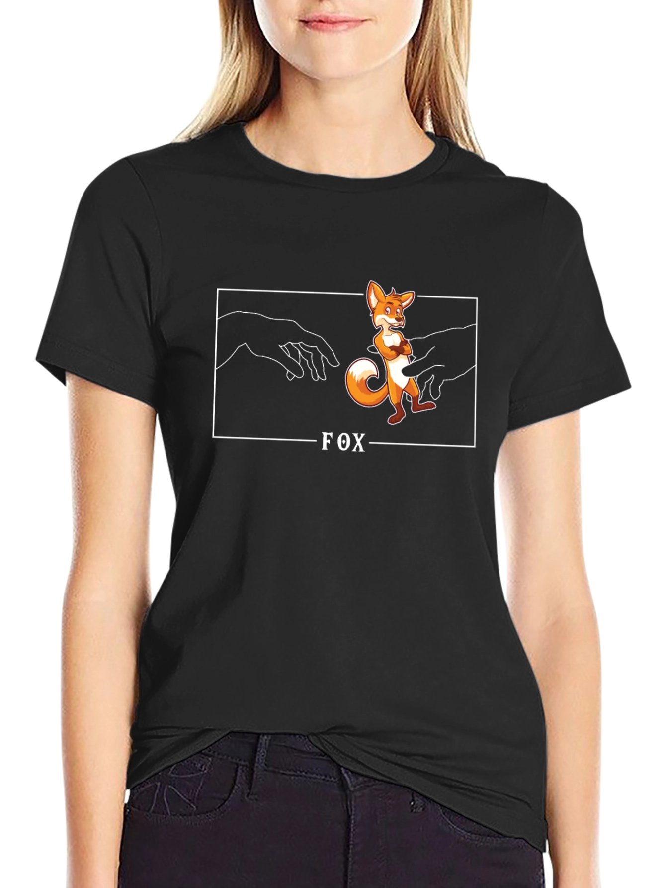 Fox Creation Parody Graphic T-Shirt