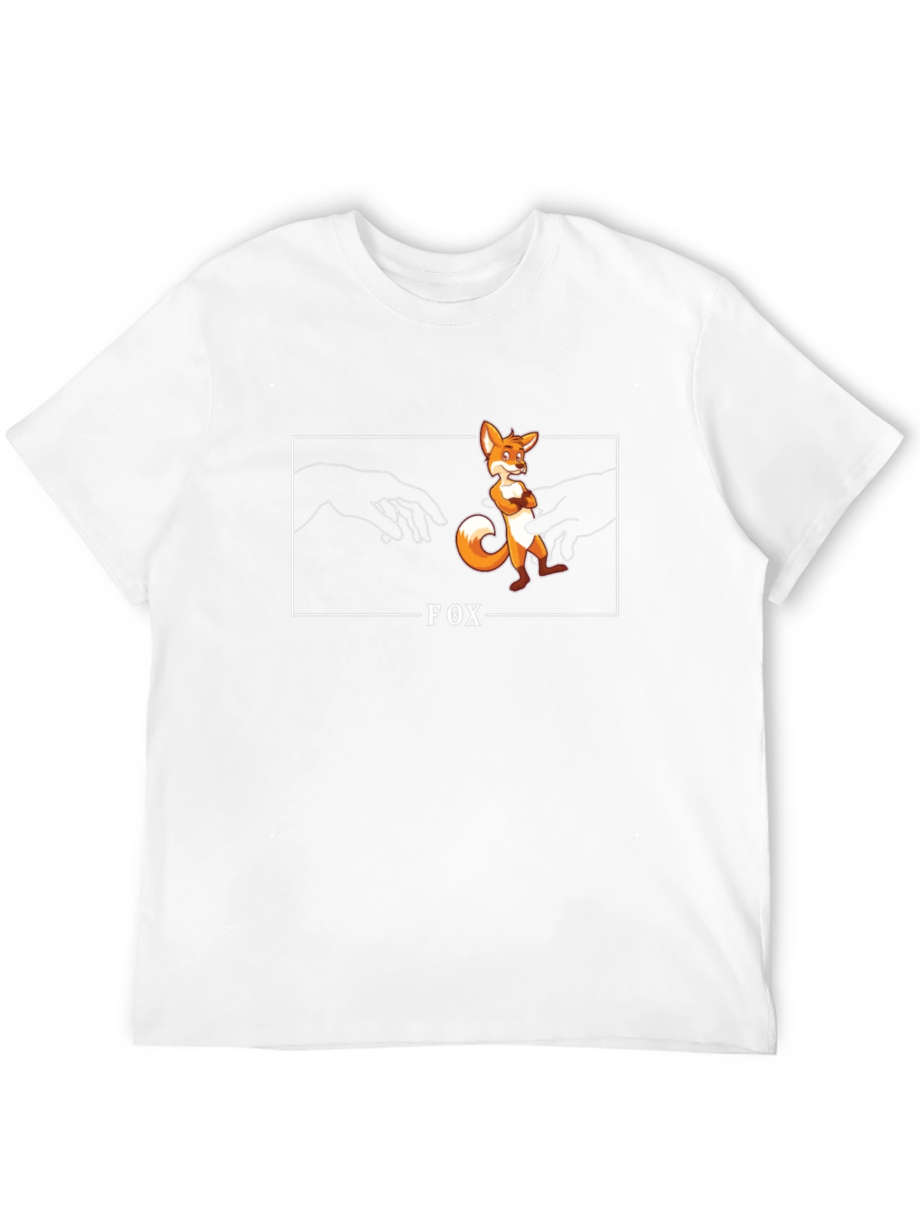 Fox Creation Parody Graphic T-Shirt