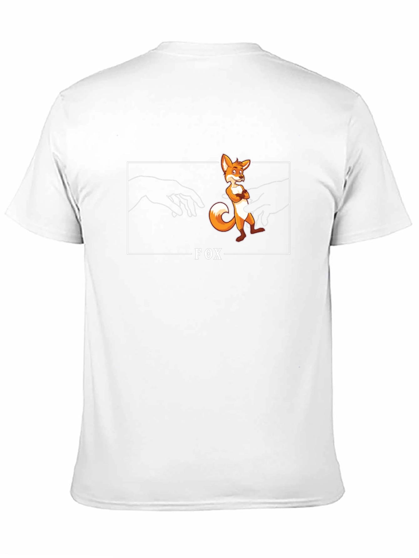 Fox Creation Parody Graphic T-Shirt