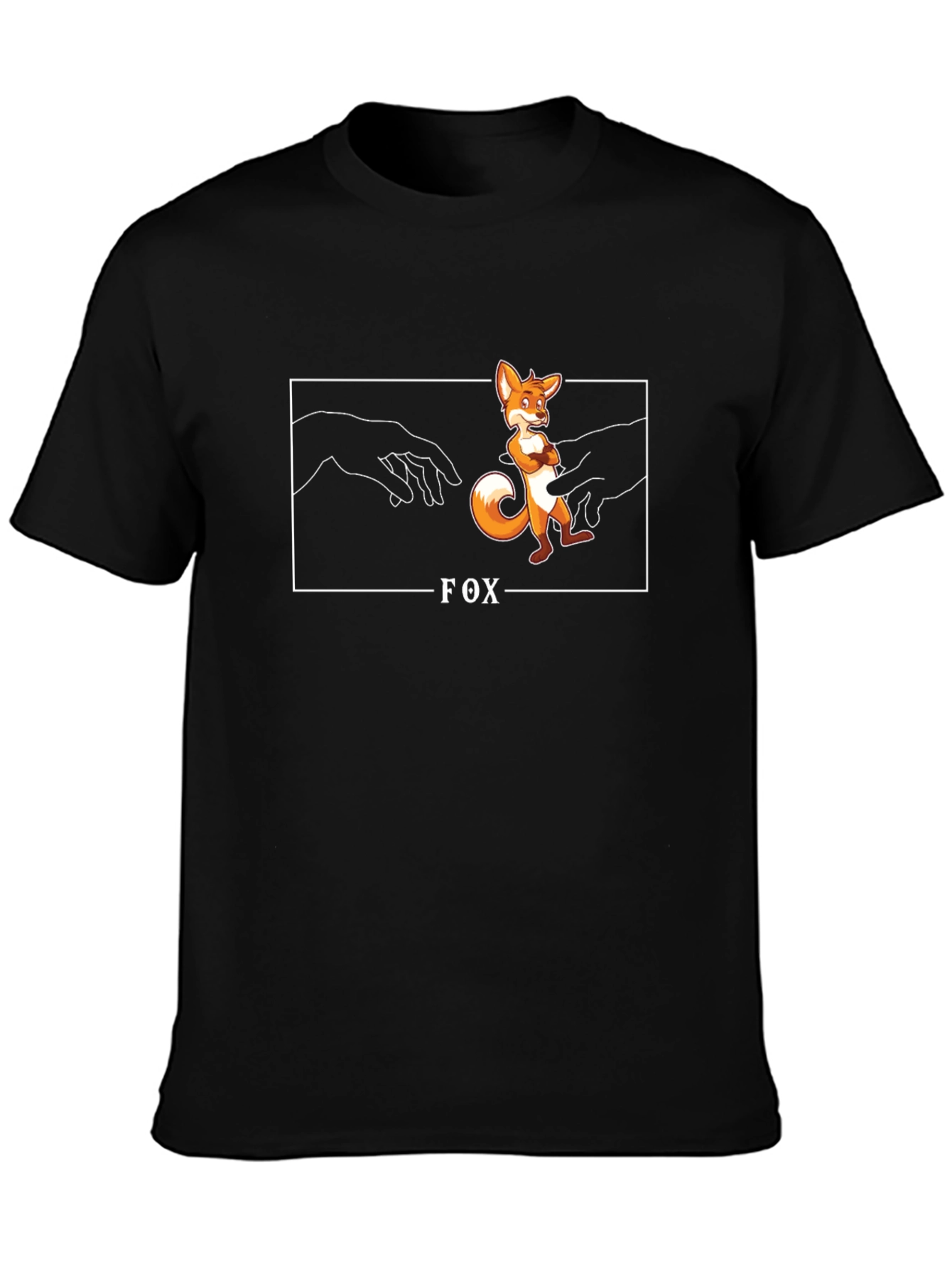 Fox Creation Parody Graphic T-Shirt