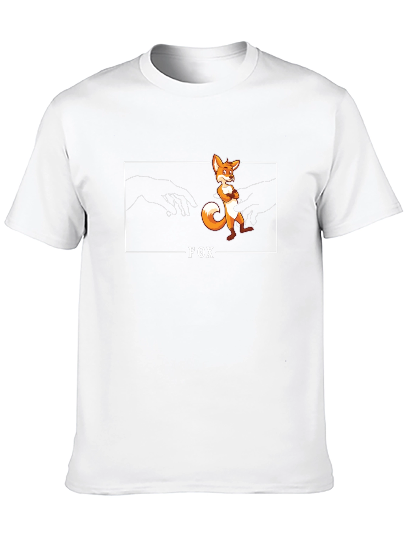 Fox Creation Parody Graphic T-Shirt