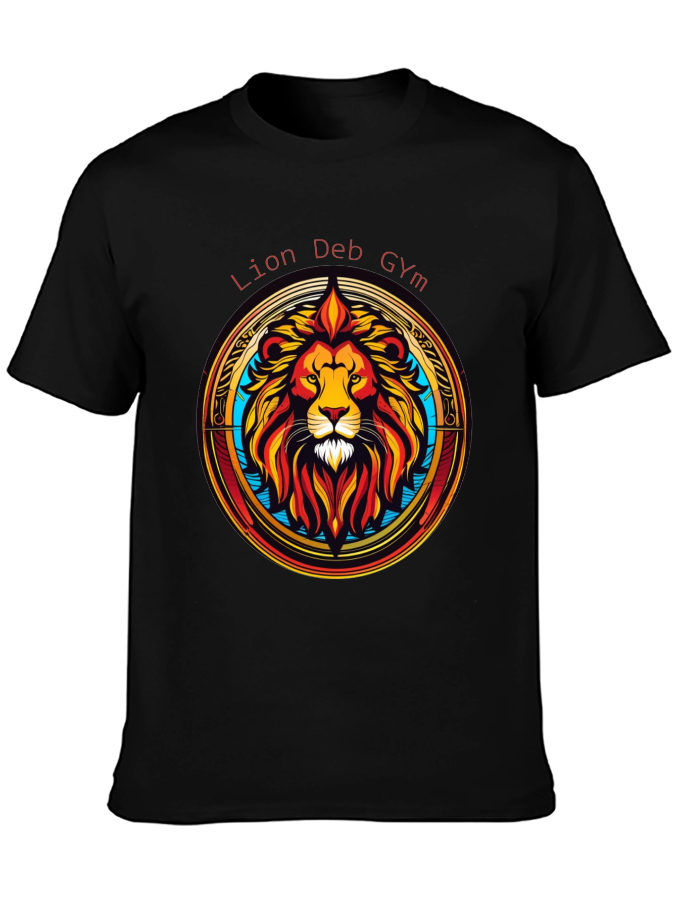 Lion Deb Gym T-Shirt - Stylish Graphic Tee