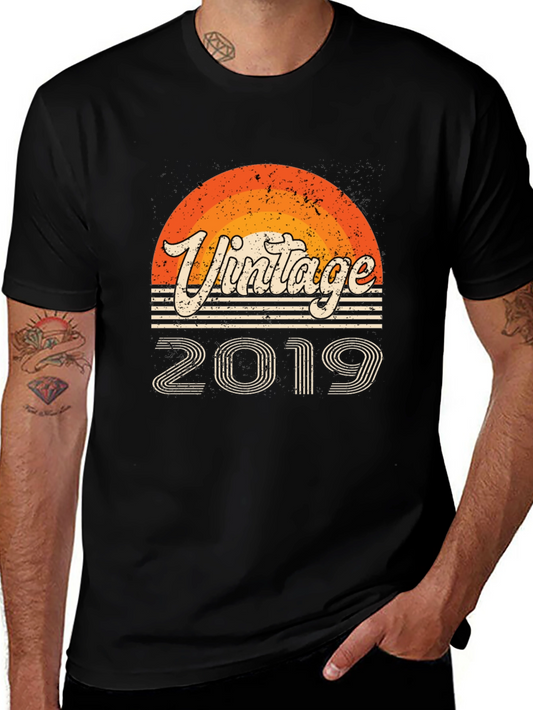 Vintage 2019 Graphic Tee - Retro Style