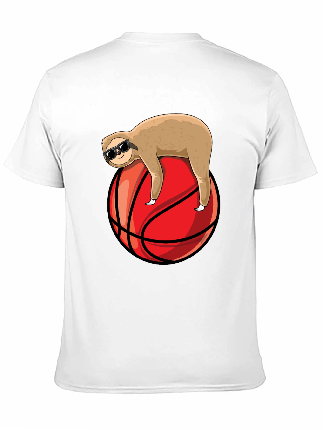 Cool Sloth Basketball Graphic Tee