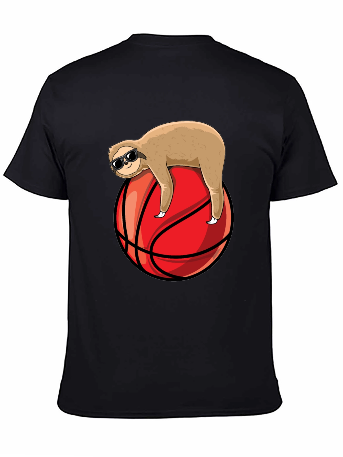 Cool Sloth Basketball Graphic Tee