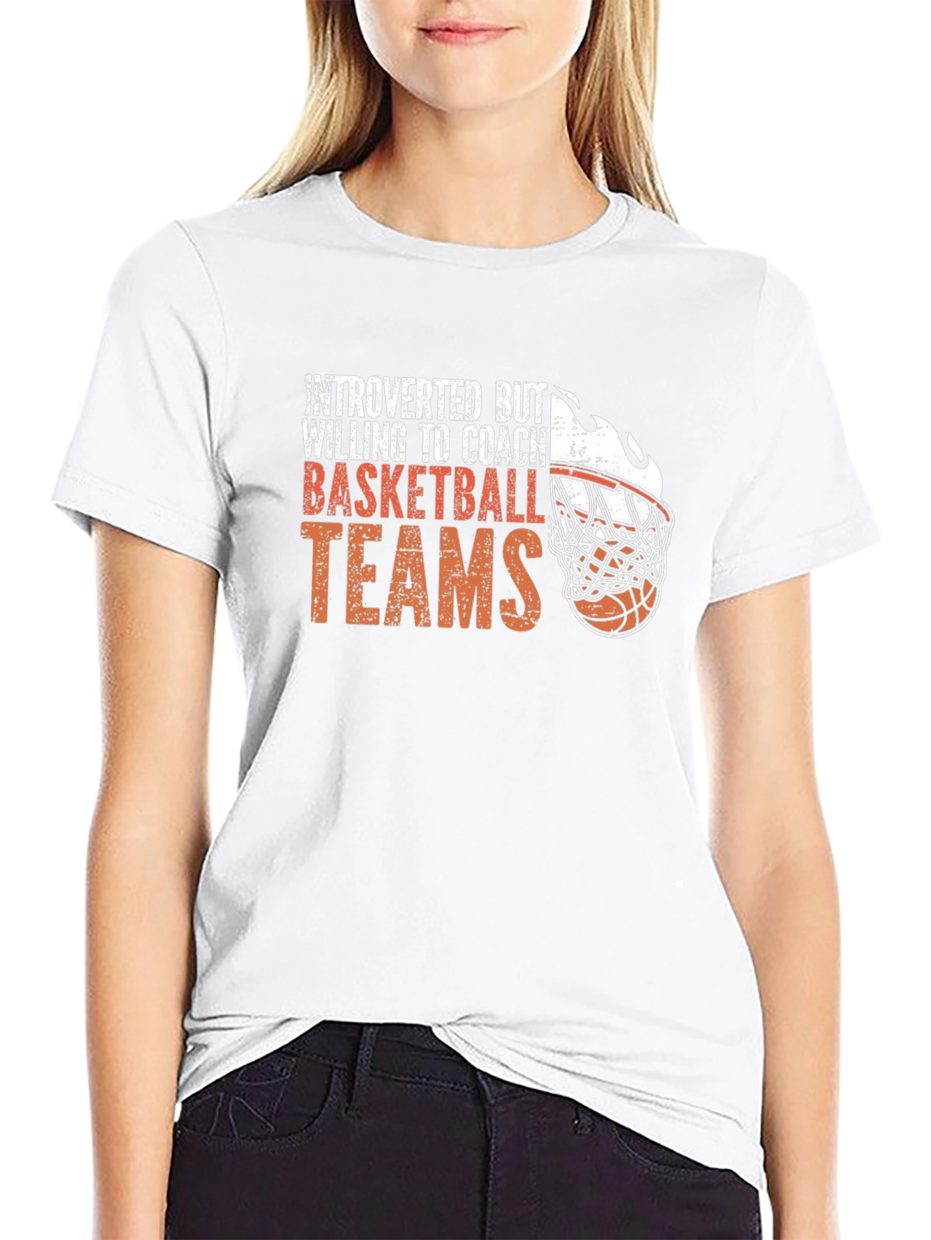 Introverted Basketball Coach T-Shirt