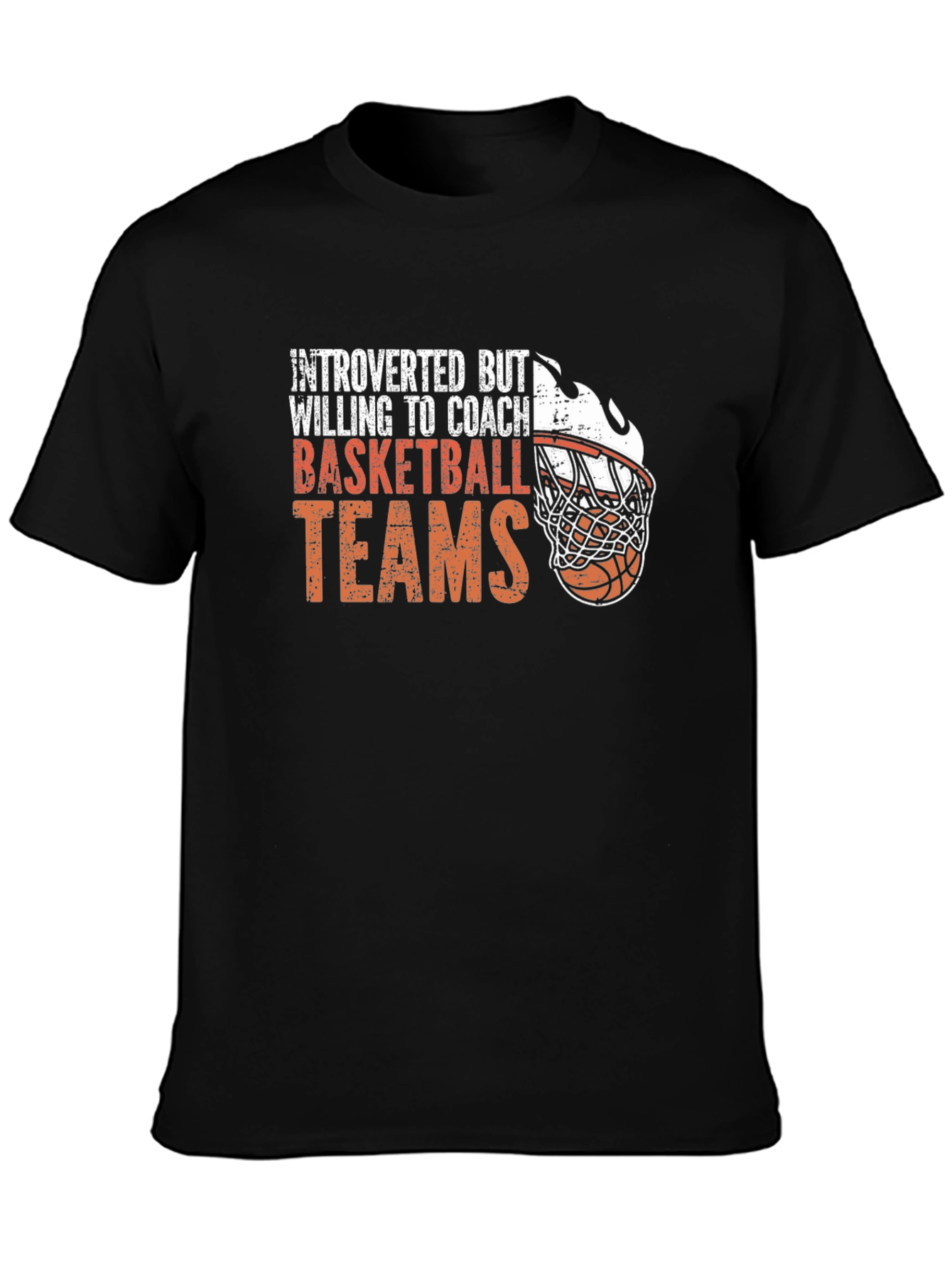 Introverted Basketball Coach T-Shirt