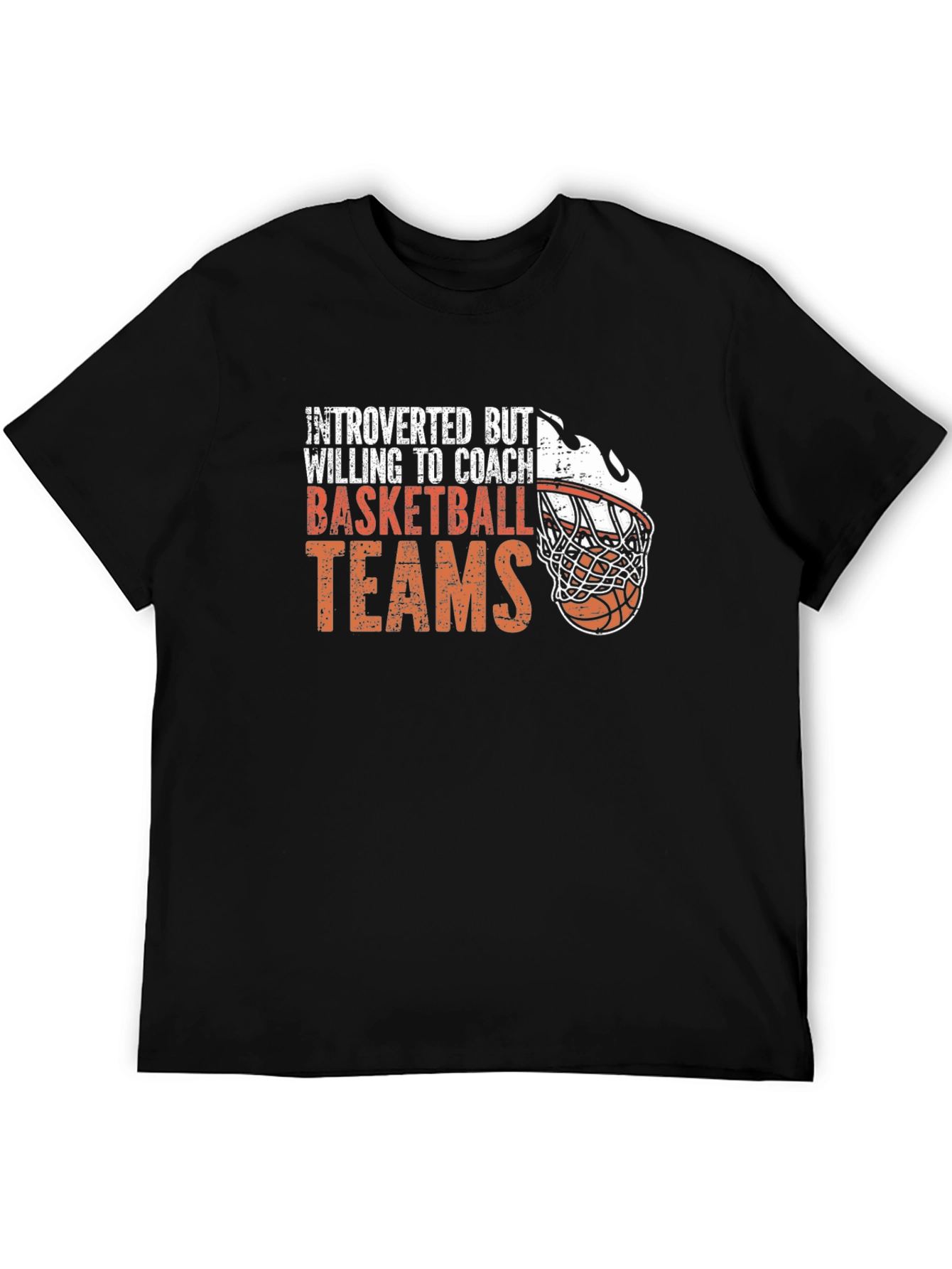 Introverted Basketball Coach T-Shirt