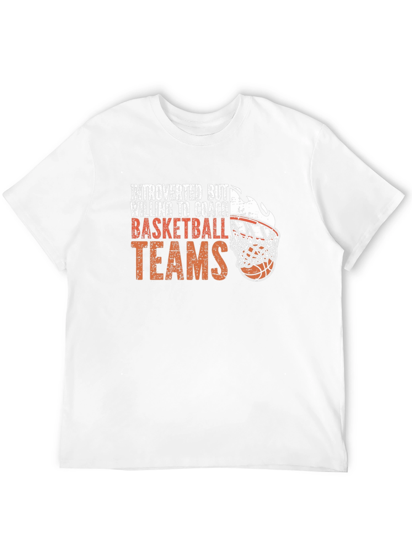 Introverted Basketball Coach T-Shirt