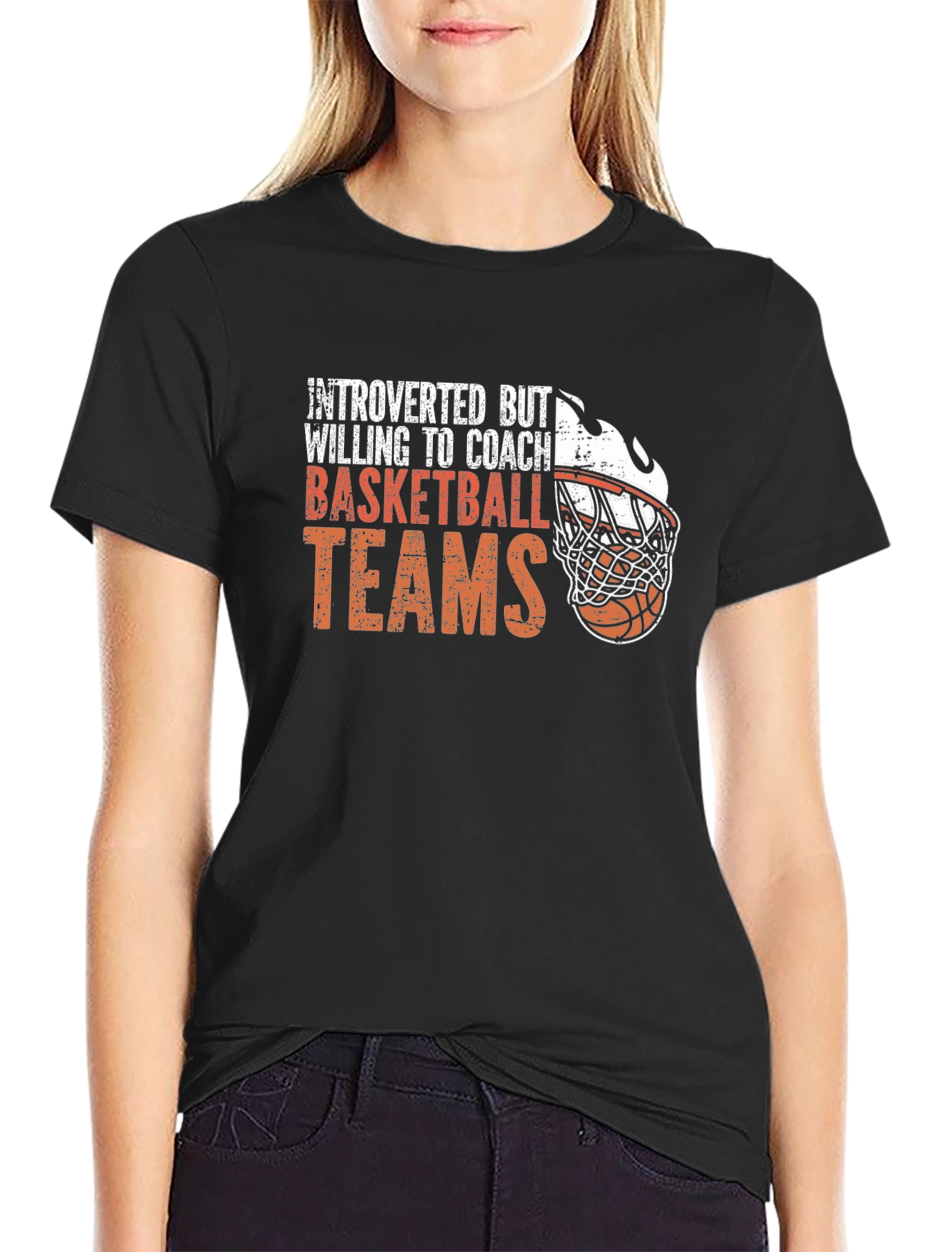 Introverted Basketball Coach T-Shirt