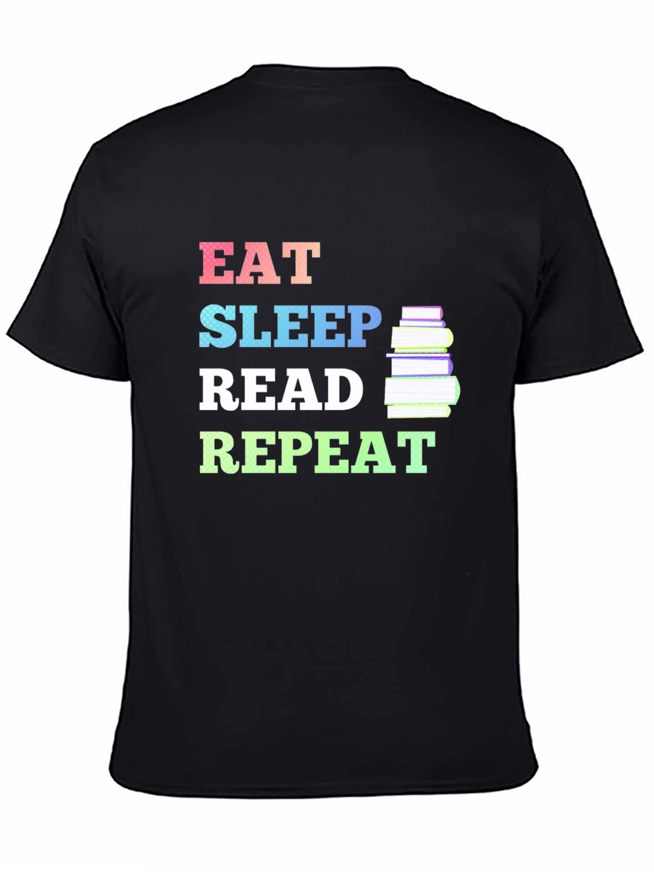 Eat Sleep Read Repeat T-Shirt Book Lover