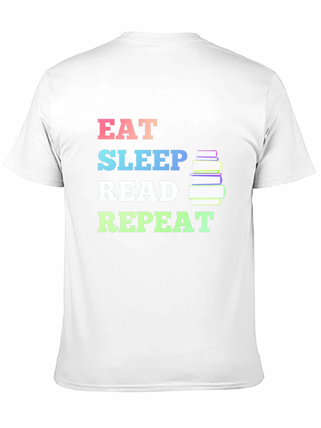Eat Sleep Read Repeat T-Shirt Book Lover